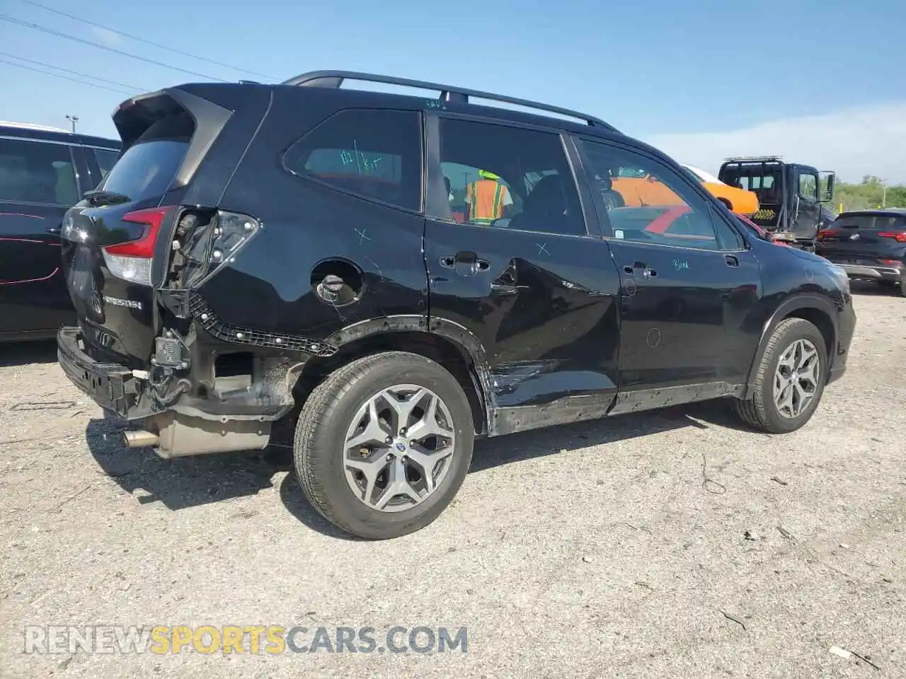3 Photograph of a damaged car JF2SKAJC1MH475828 SUBARU FORESTER 2021