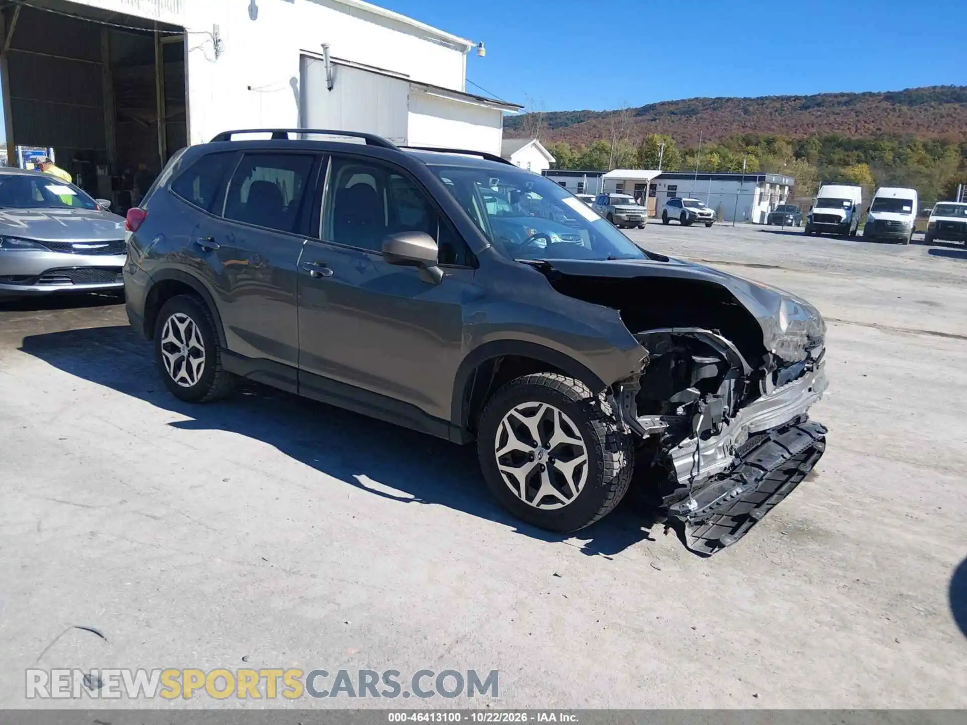 1 Photograph of a damaged car JF2SKAJC1MH476011 SUBARU FORESTER 2021