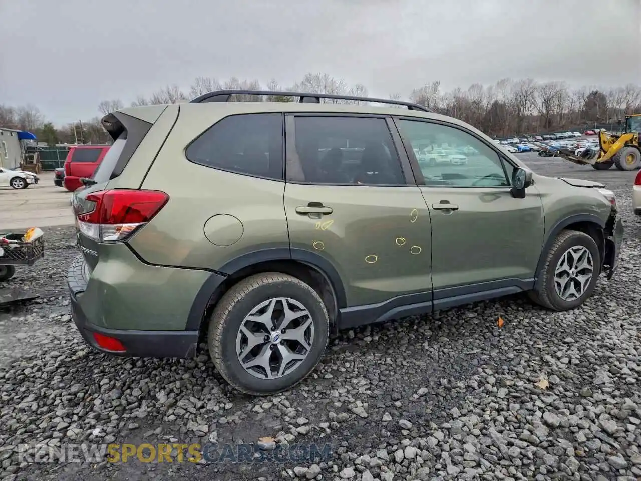 3 Photograph of a damaged car JF2SKAJC1MH488305 SUBARU FORESTER 2021