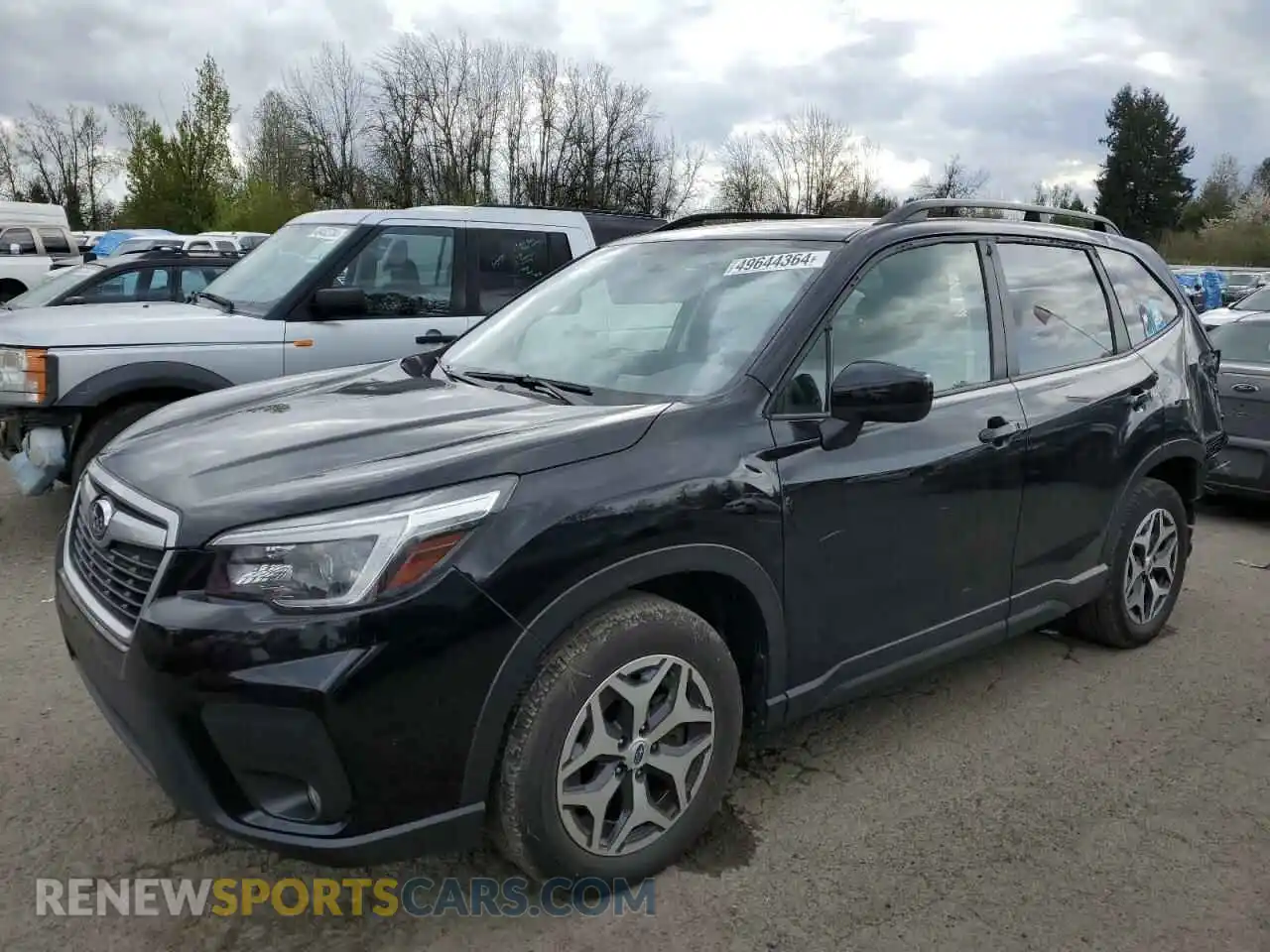 1 Photograph of a damaged car JF2SKAJC1MH533825 SUBARU FORESTER 2021