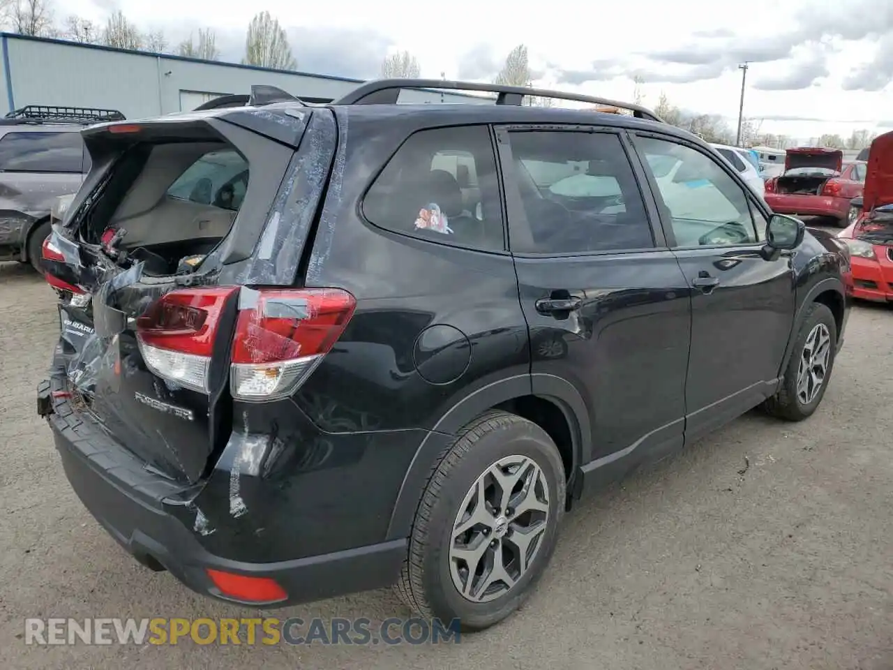 3 Photograph of a damaged car JF2SKAJC1MH533825 SUBARU FORESTER 2021