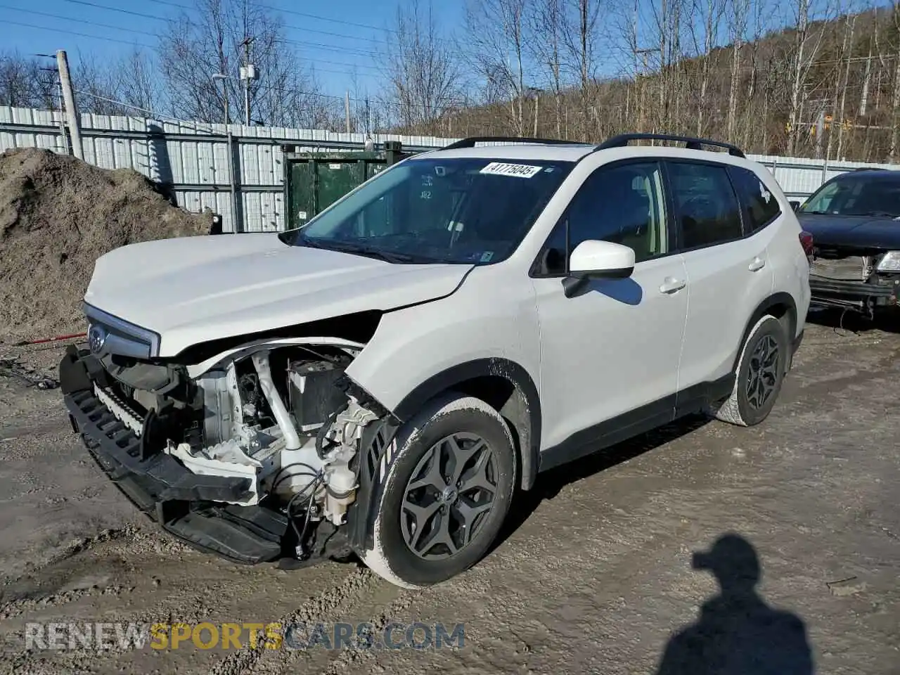1 Фотография поврежденного автомобиля JF2SKAJC1MH569935 SUBARU FORESTER 2021