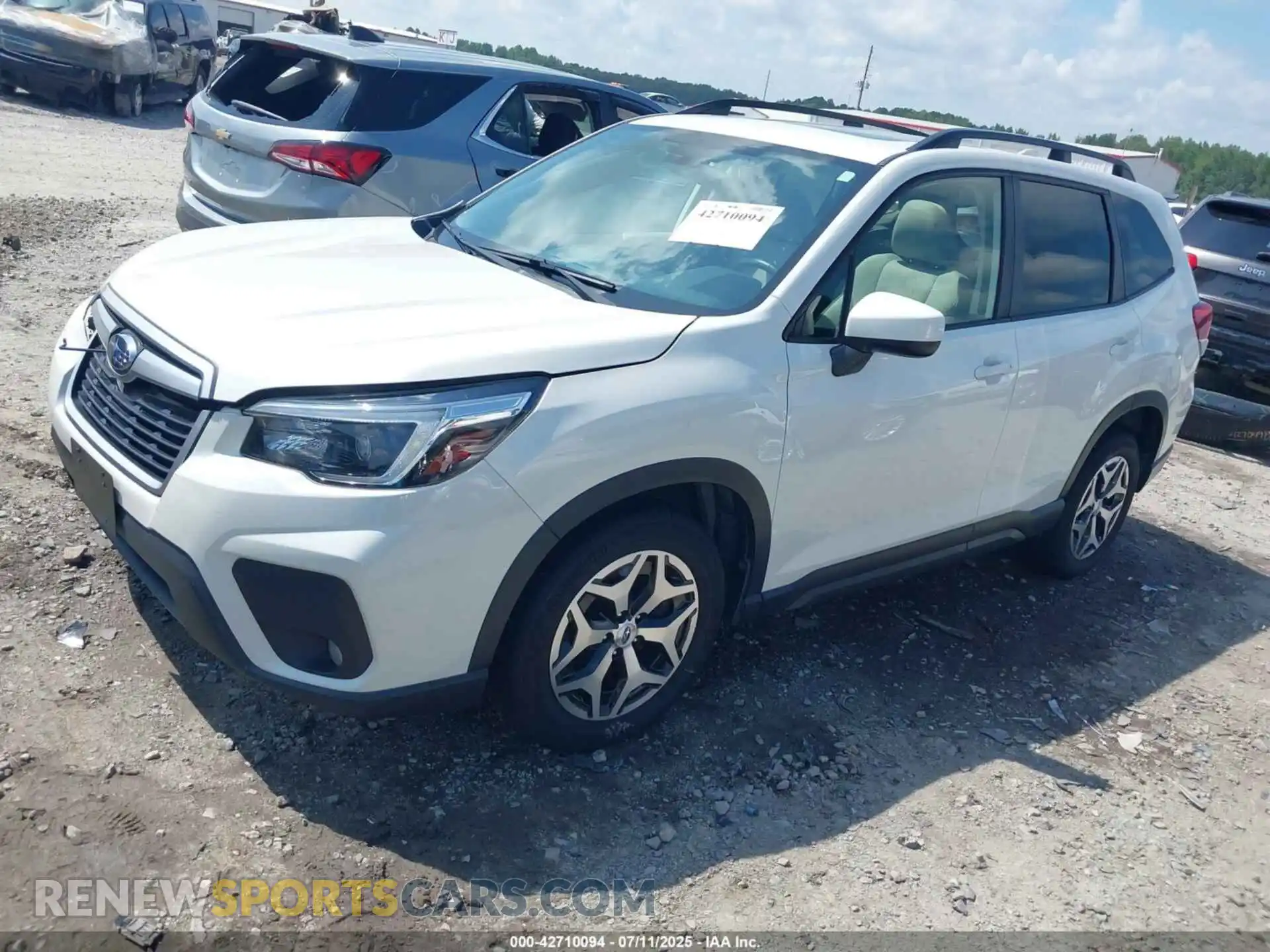 2 Photograph of a damaged car JF2SKAJC2MH430736 SUBARU FORESTER 2021