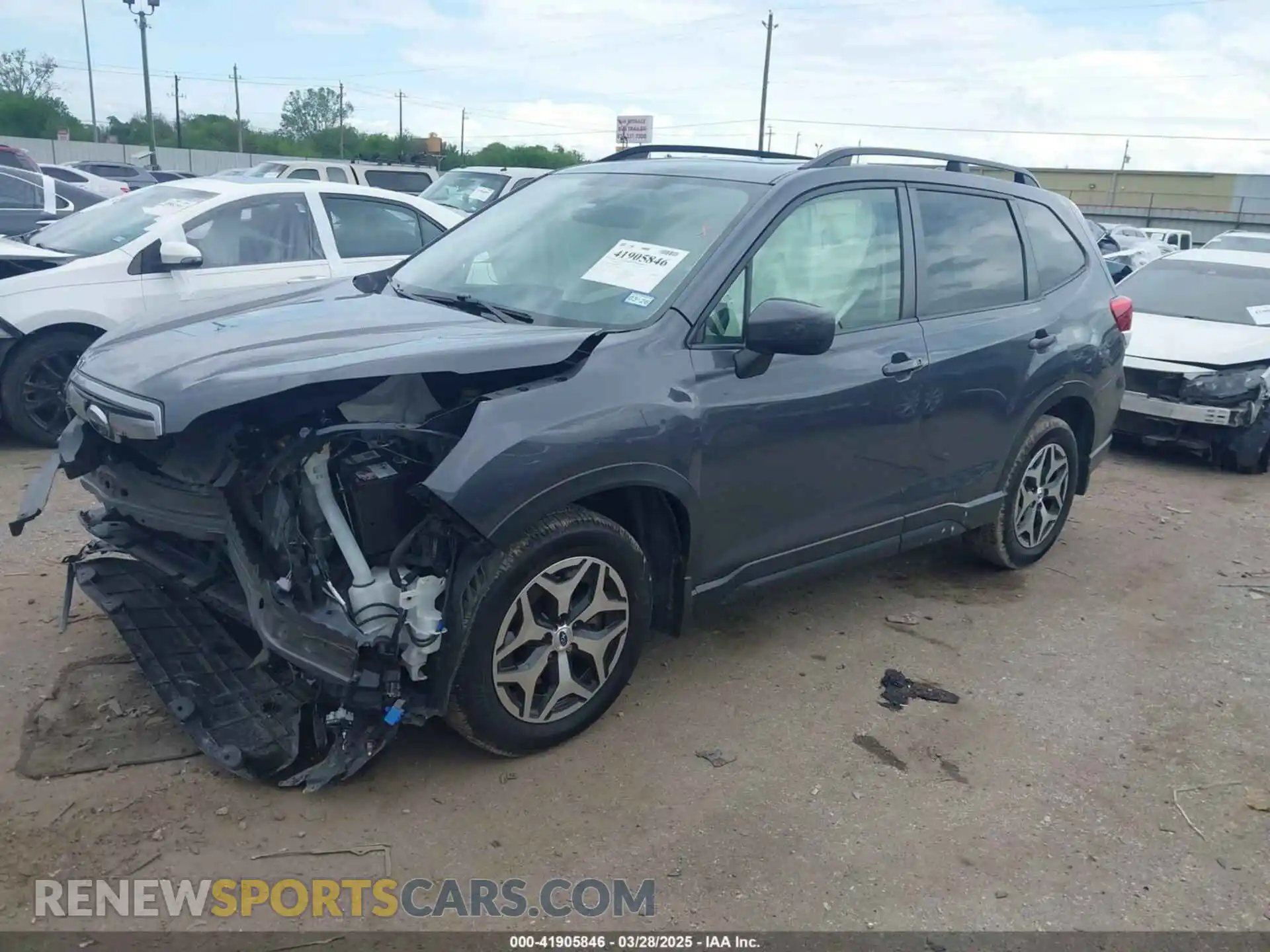 2 Photograph of a damaged car JF2SKAJC2MH485025 SUBARU FORESTER 2021