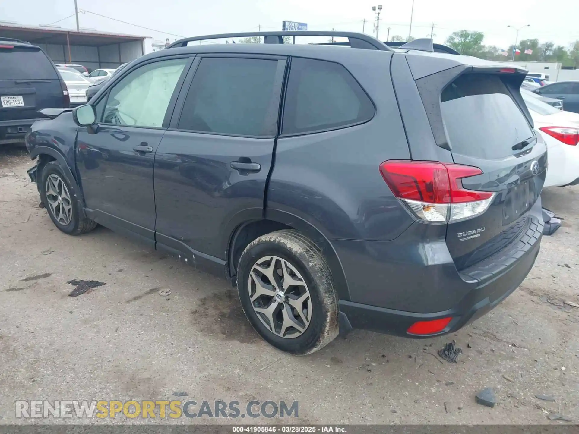 3 Photograph of a damaged car JF2SKAJC2MH485025 SUBARU FORESTER 2021