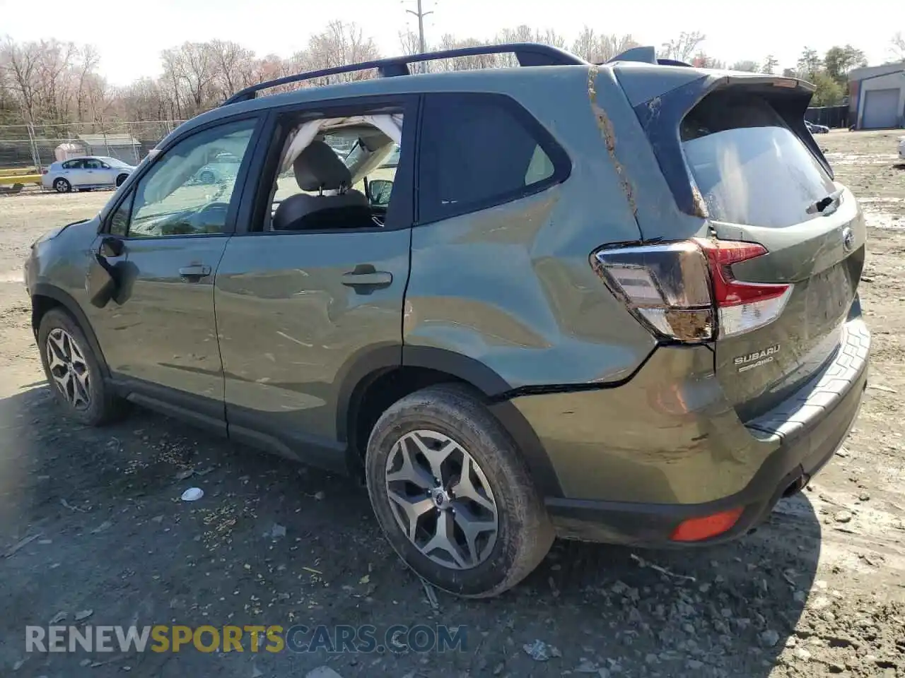 2 Photograph of a damaged car JF2SKAJC2MH495845 SUBARU FORESTER 2021