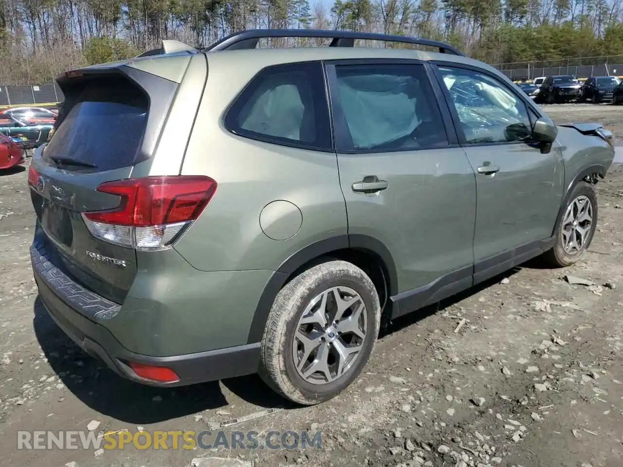3 Photograph of a damaged car JF2SKAJC2MH495845 SUBARU FORESTER 2021
