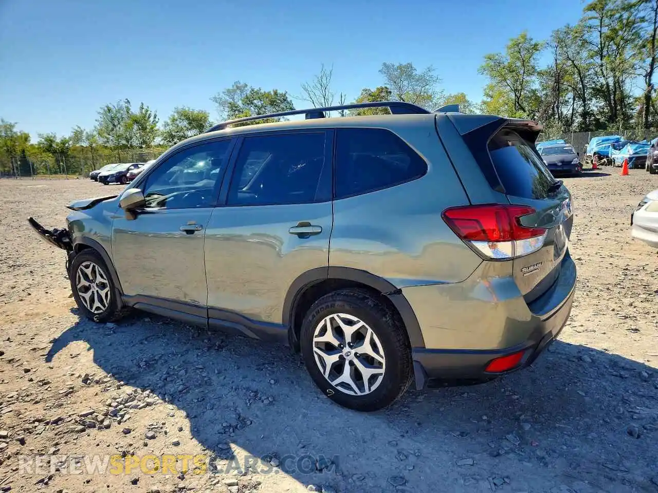 2 Photograph of a damaged car JF2SKAJC2MH531565 SUBARU FORESTER 2021