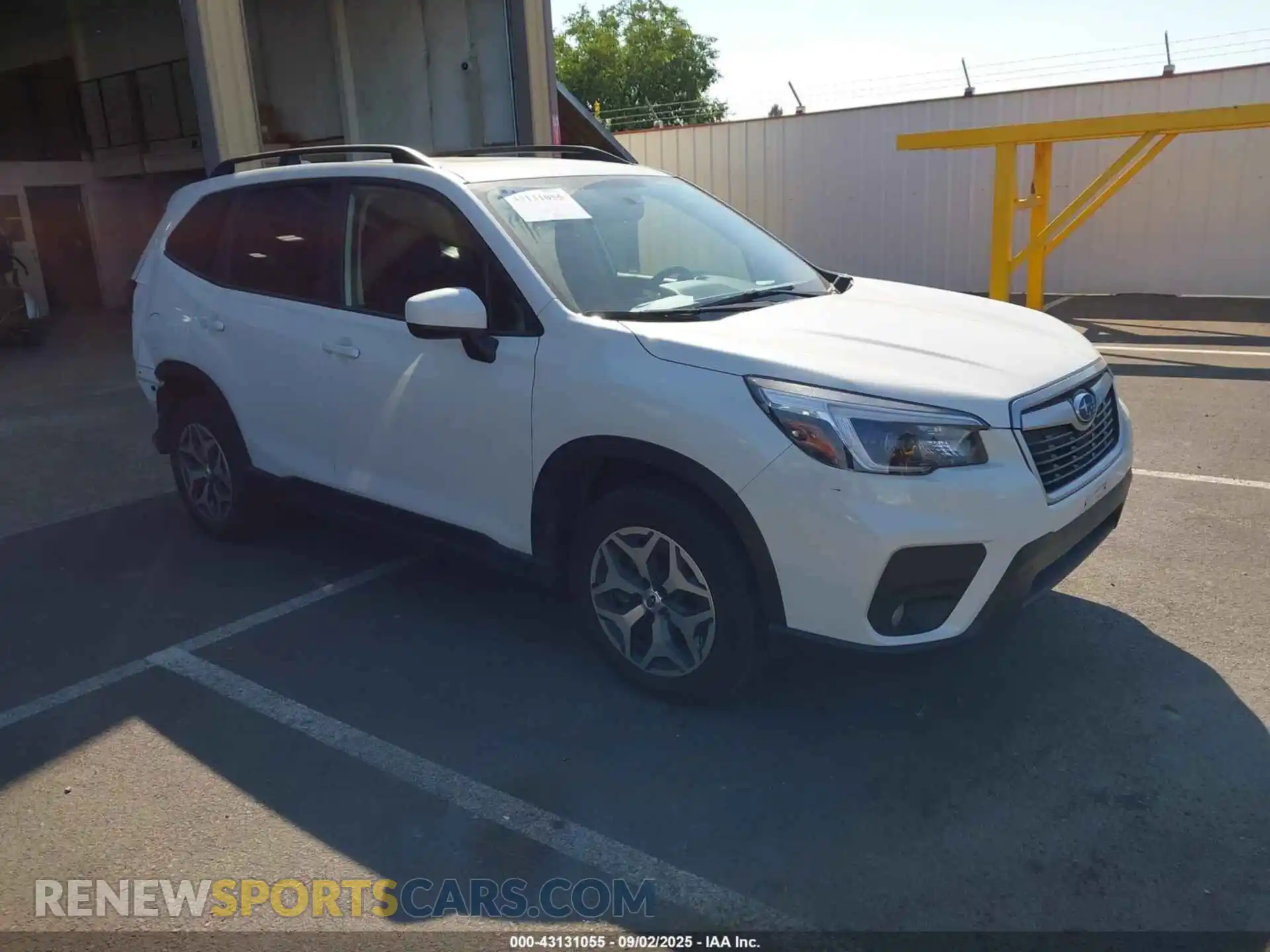 1 Photograph of a damaged car JF2SKAJC2MH535079 SUBARU FORESTER 2021