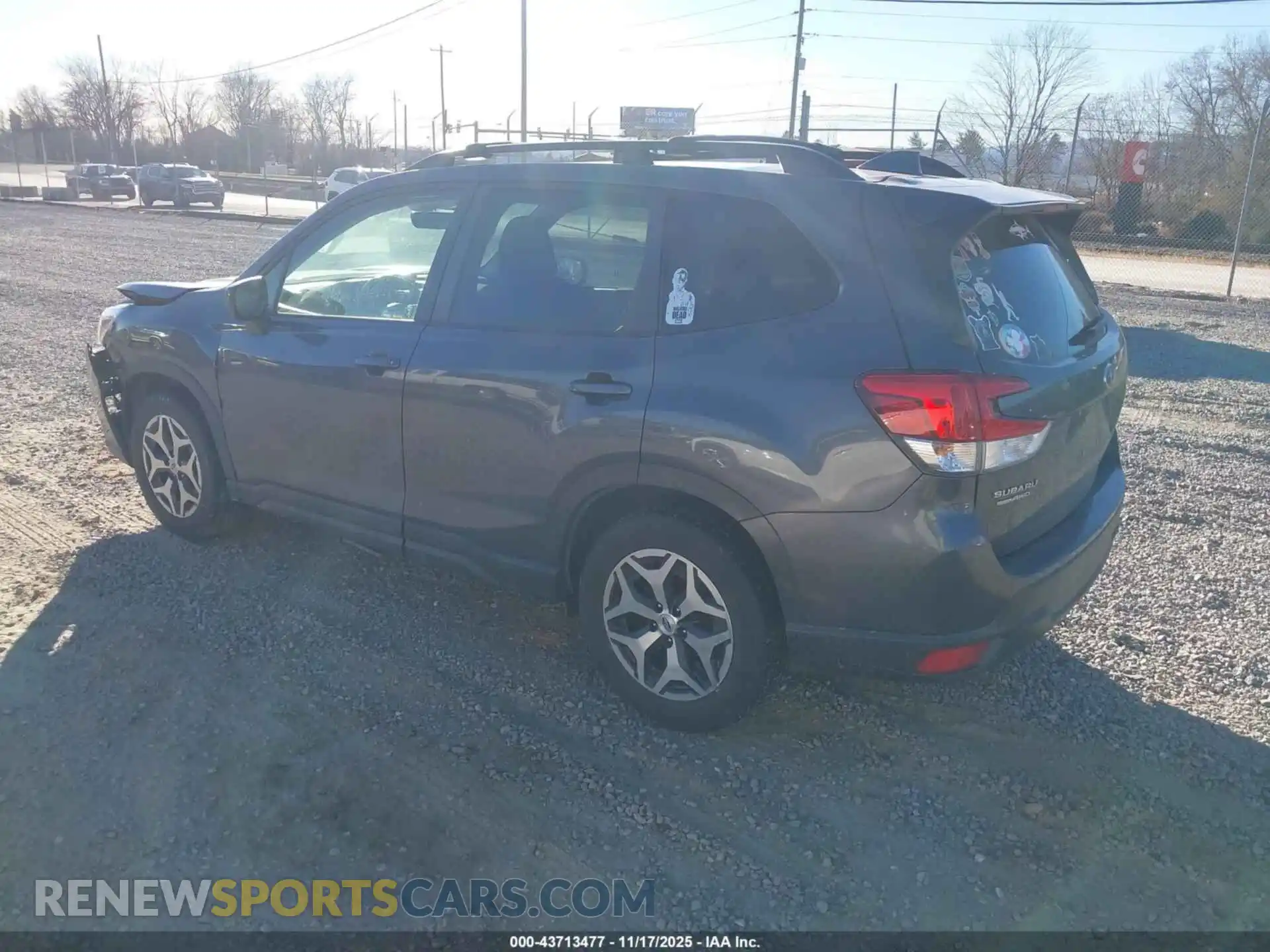 3 Photograph of a damaged car JF2SKAJC2MH555154 SUBARU FORESTER 2021