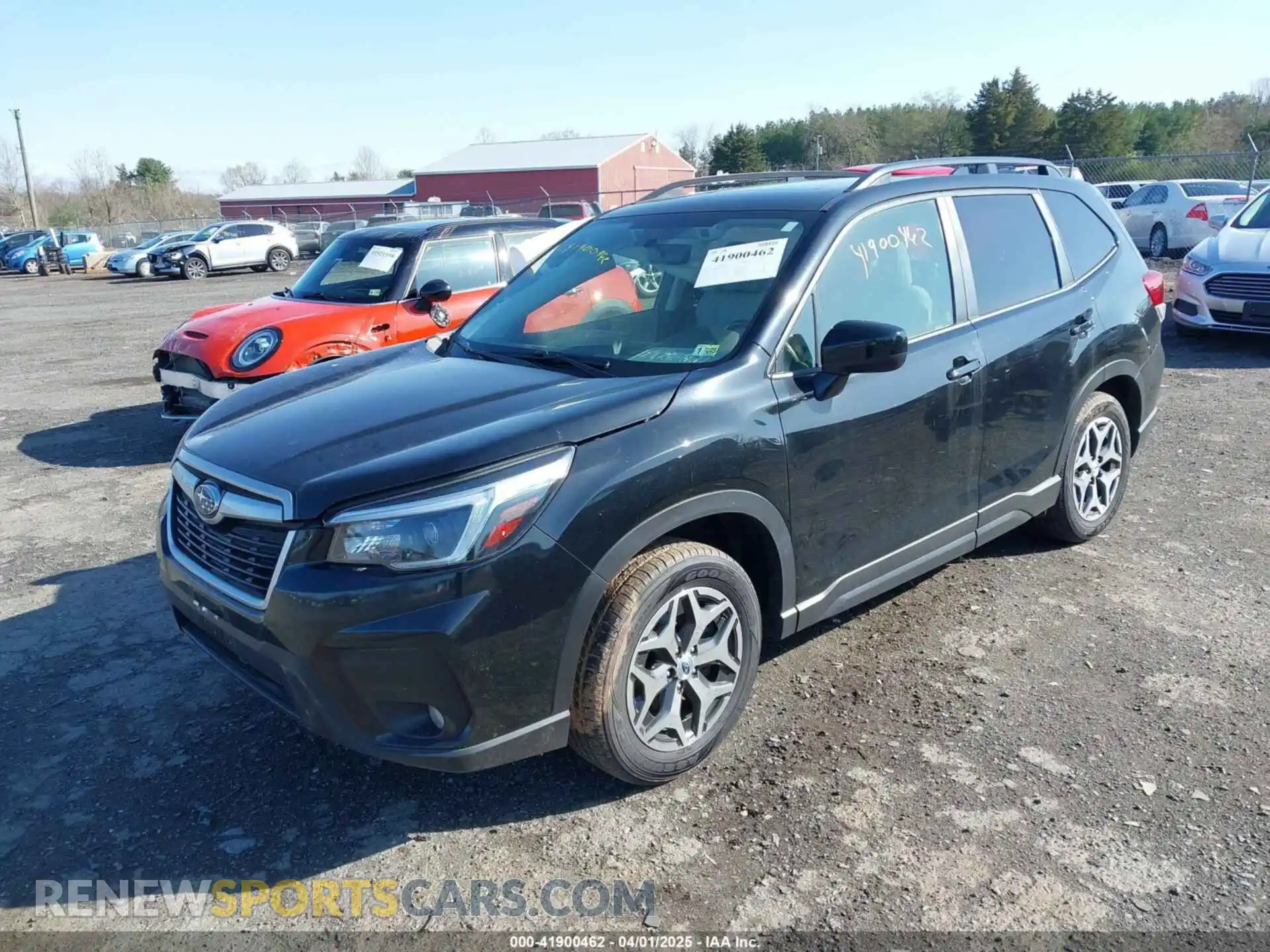 2 Photograph of a damaged car JF2SKAJC3MH443950 SUBARU FORESTER 2021