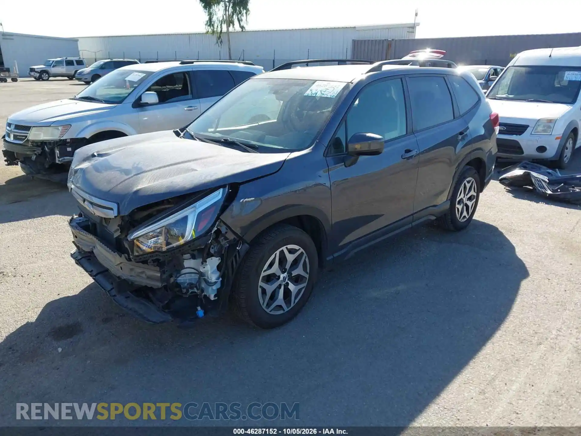 2 Photograph of a damaged car JF2SKAJC3MH471408 SUBARU FORESTER 2021