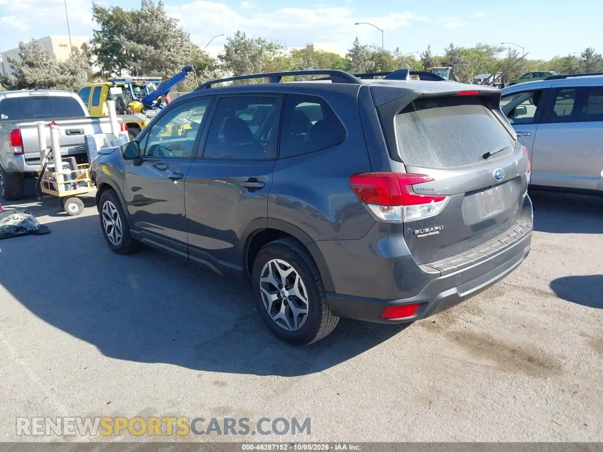 3 Photograph of a damaged car JF2SKAJC3MH471408 SUBARU FORESTER 2021