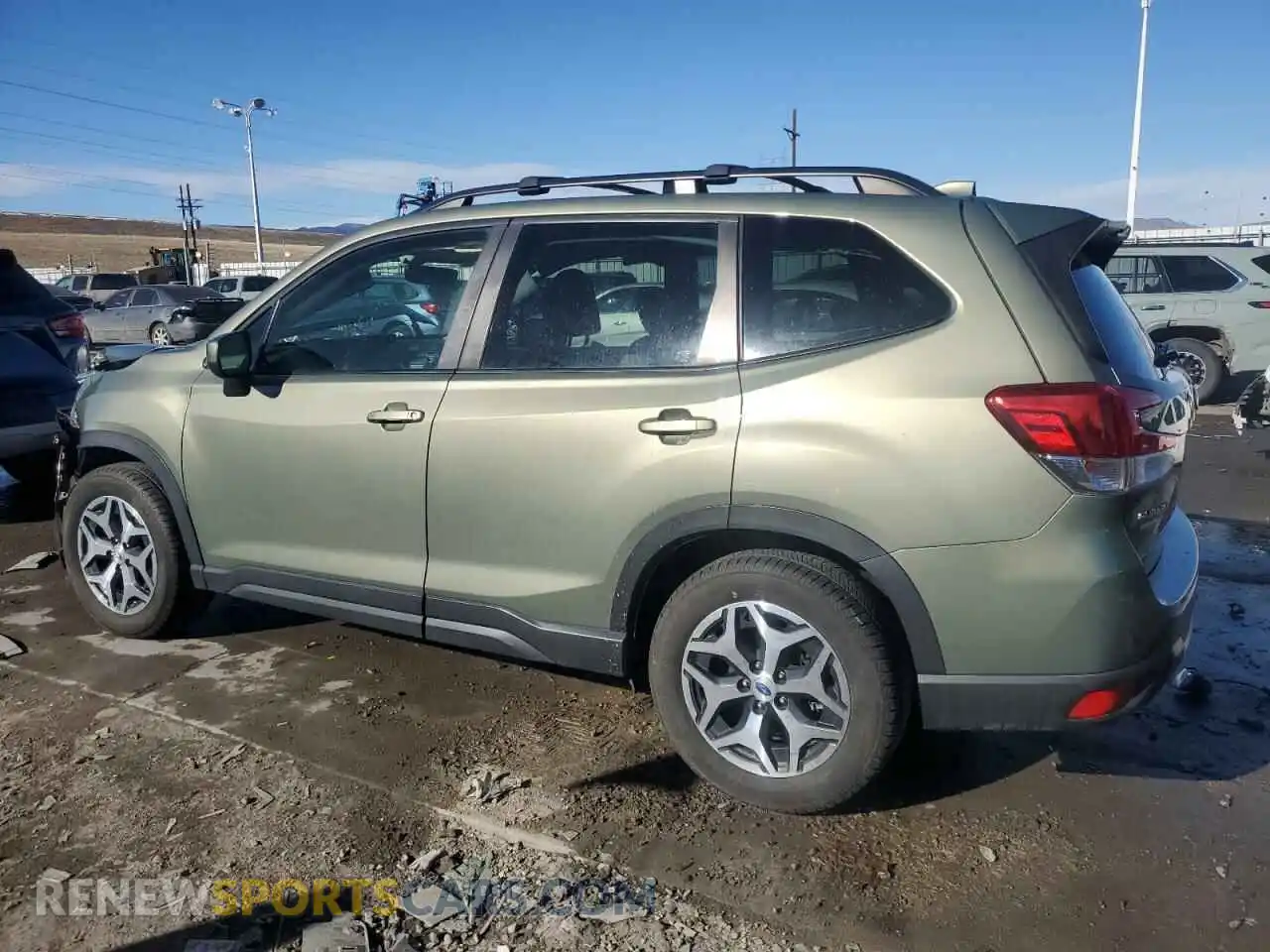 2 Photograph of a damaged car JF2SKAJC3MH479508 SUBARU FORESTER 2021