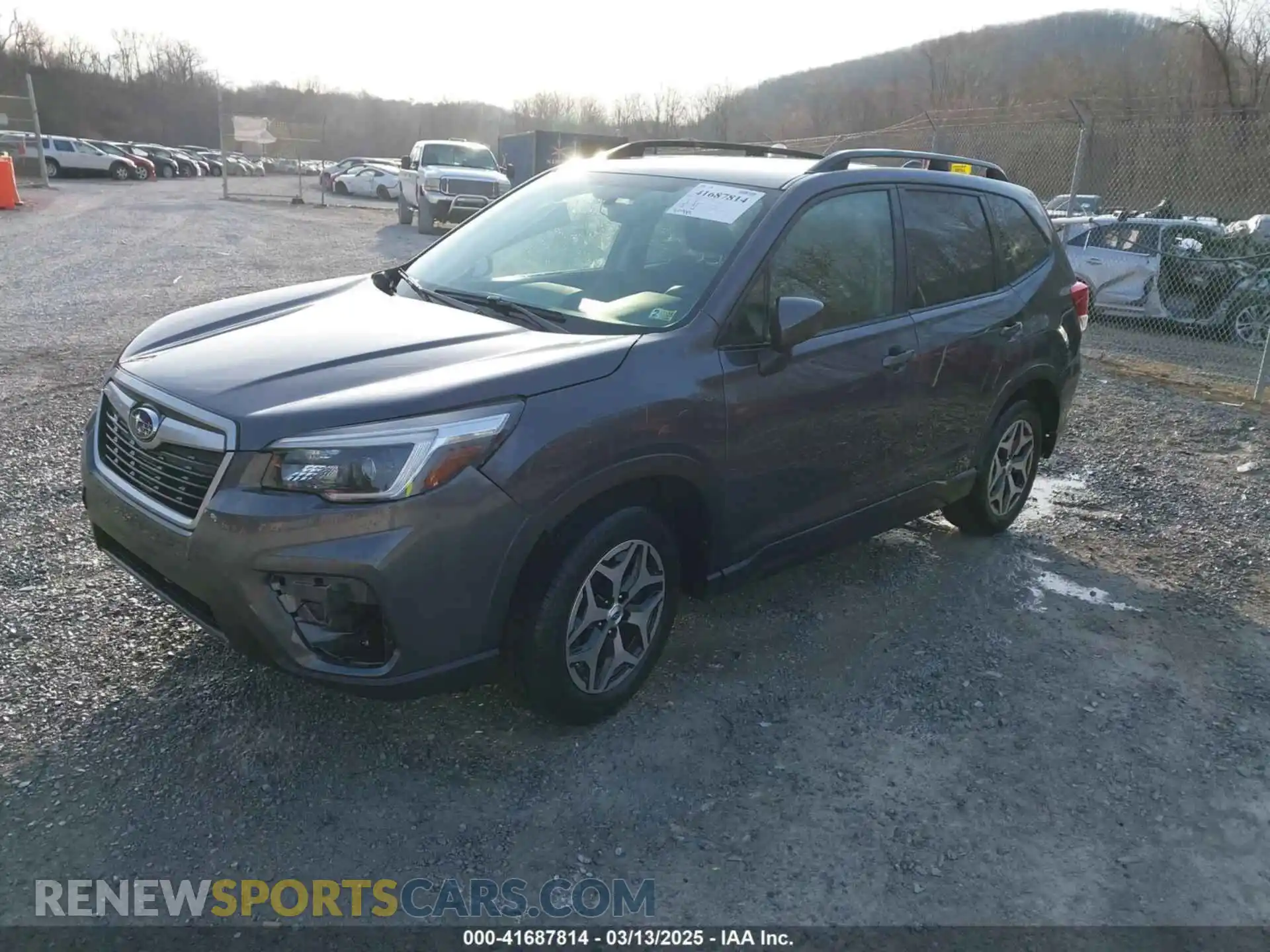 2 Photograph of a damaged car JF2SKAJC3MH493747 SUBARU FORESTER 2021
