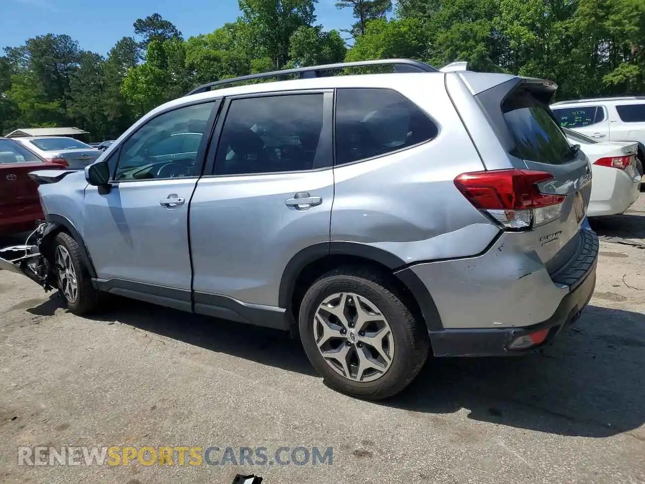 2 Photograph of a damaged car JF2SKAJC3MH504486 SUBARU FORESTER 2021