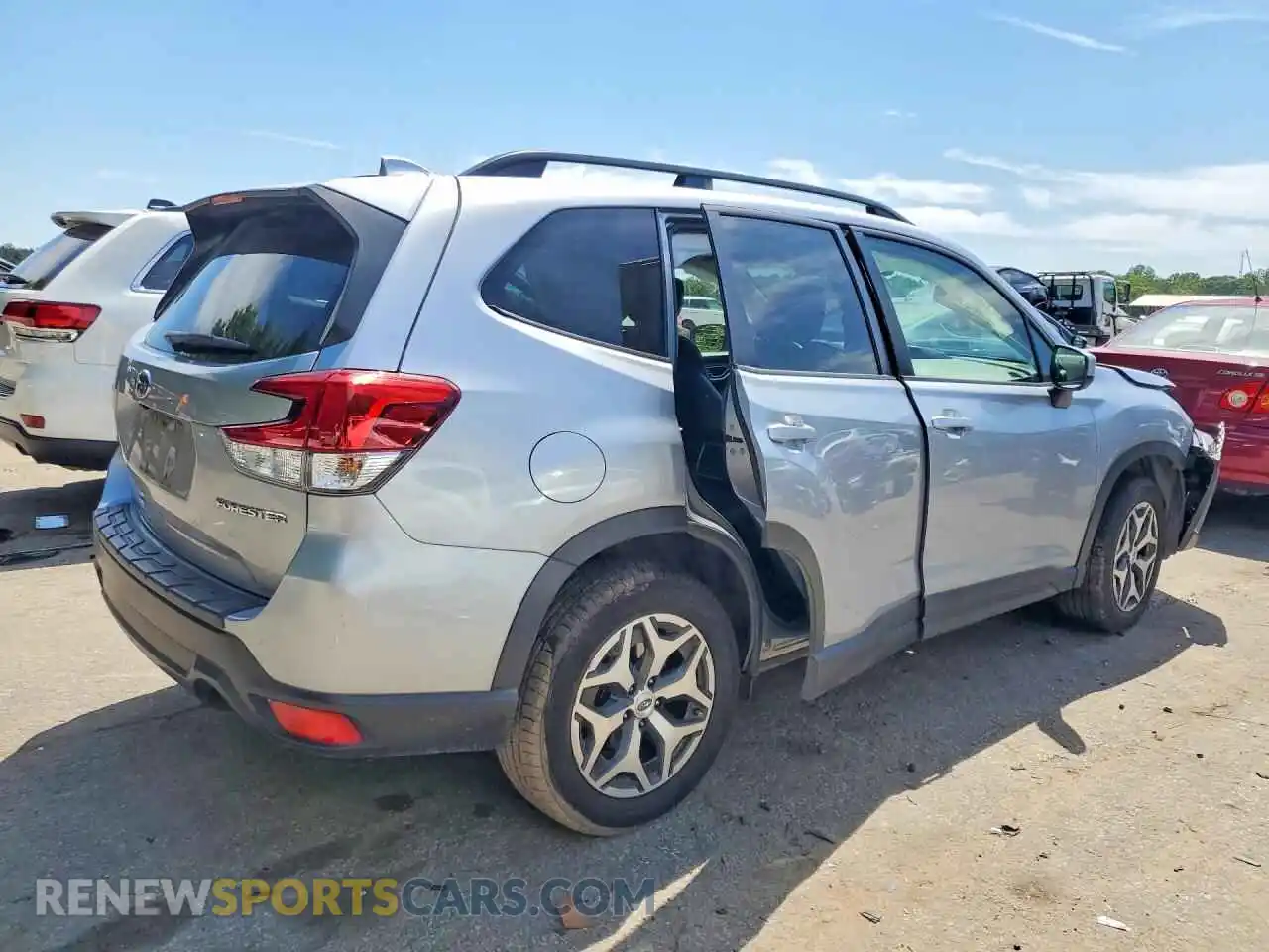3 Photograph of a damaged car JF2SKAJC3MH504486 SUBARU FORESTER 2021
