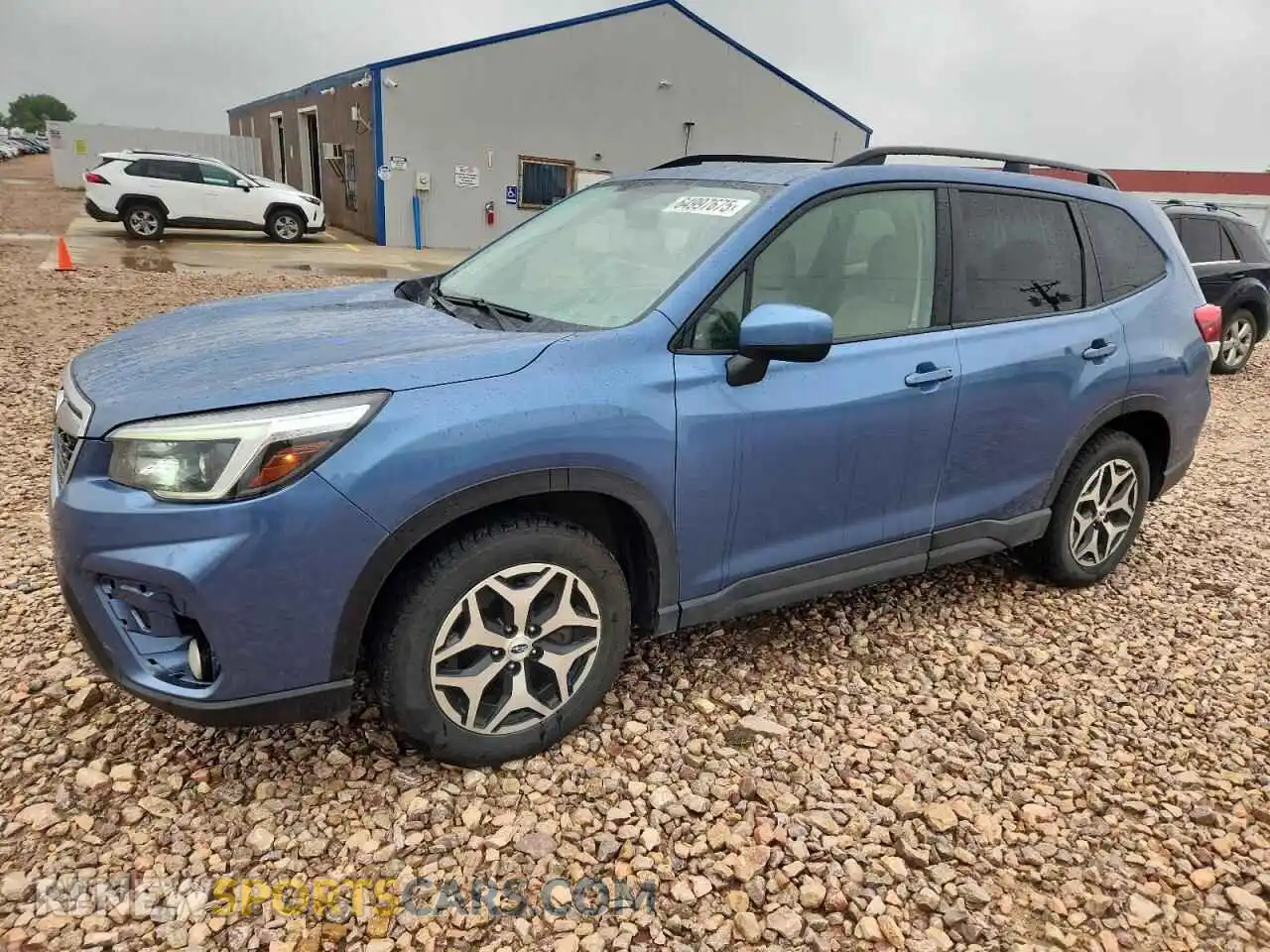 1 Photograph of a damaged car JF2SKAJC4MH429698 SUBARU FORESTER 2021