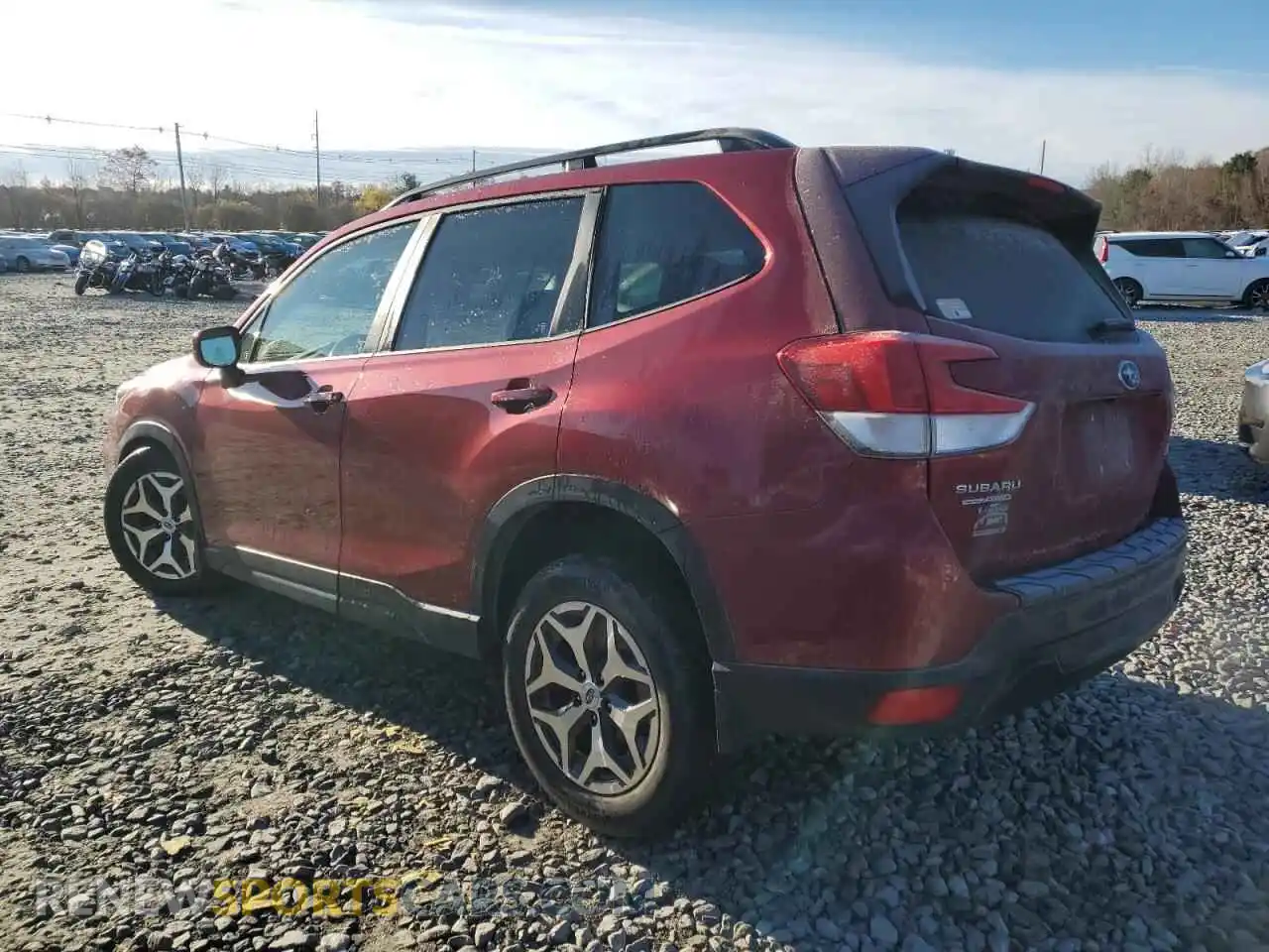 2 Photograph of a damaged car JF2SKAJC4MH454231 SUBARU FORESTER 2021
