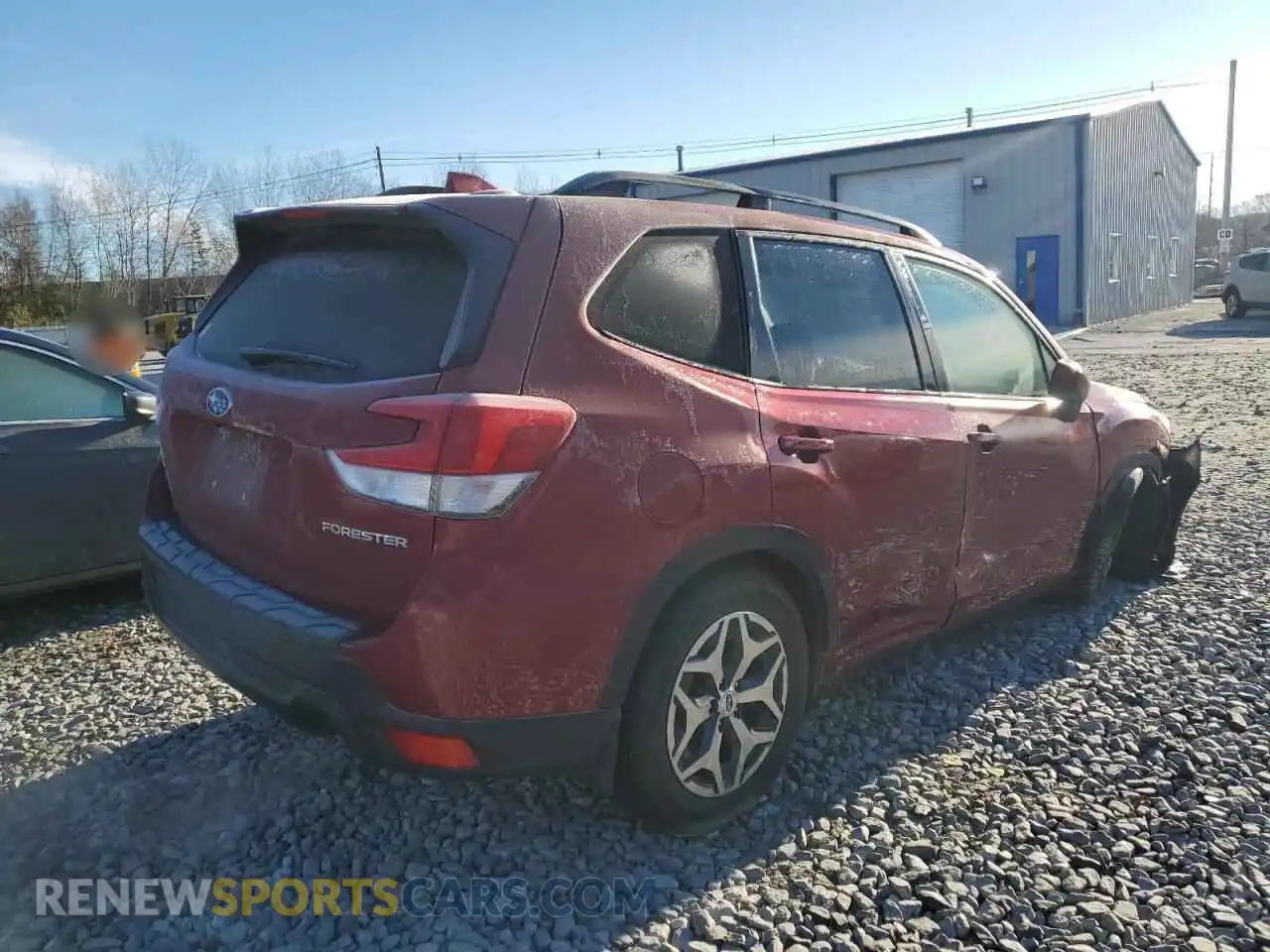 3 Photograph of a damaged car JF2SKAJC4MH454231 SUBARU FORESTER 2021