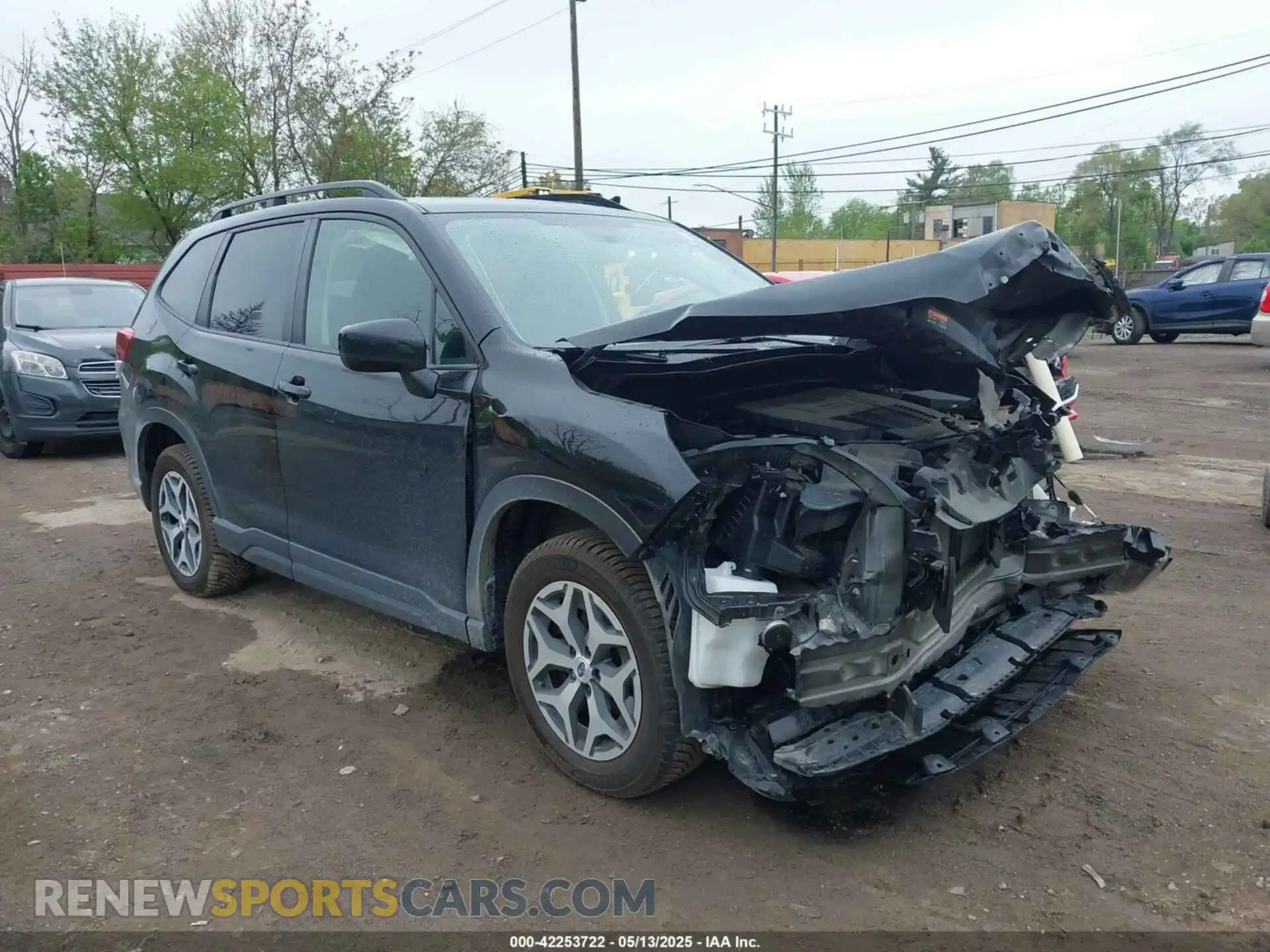 1 Photograph of a damaged car JF2SKAJC4MH469652 SUBARU FORESTER 2021