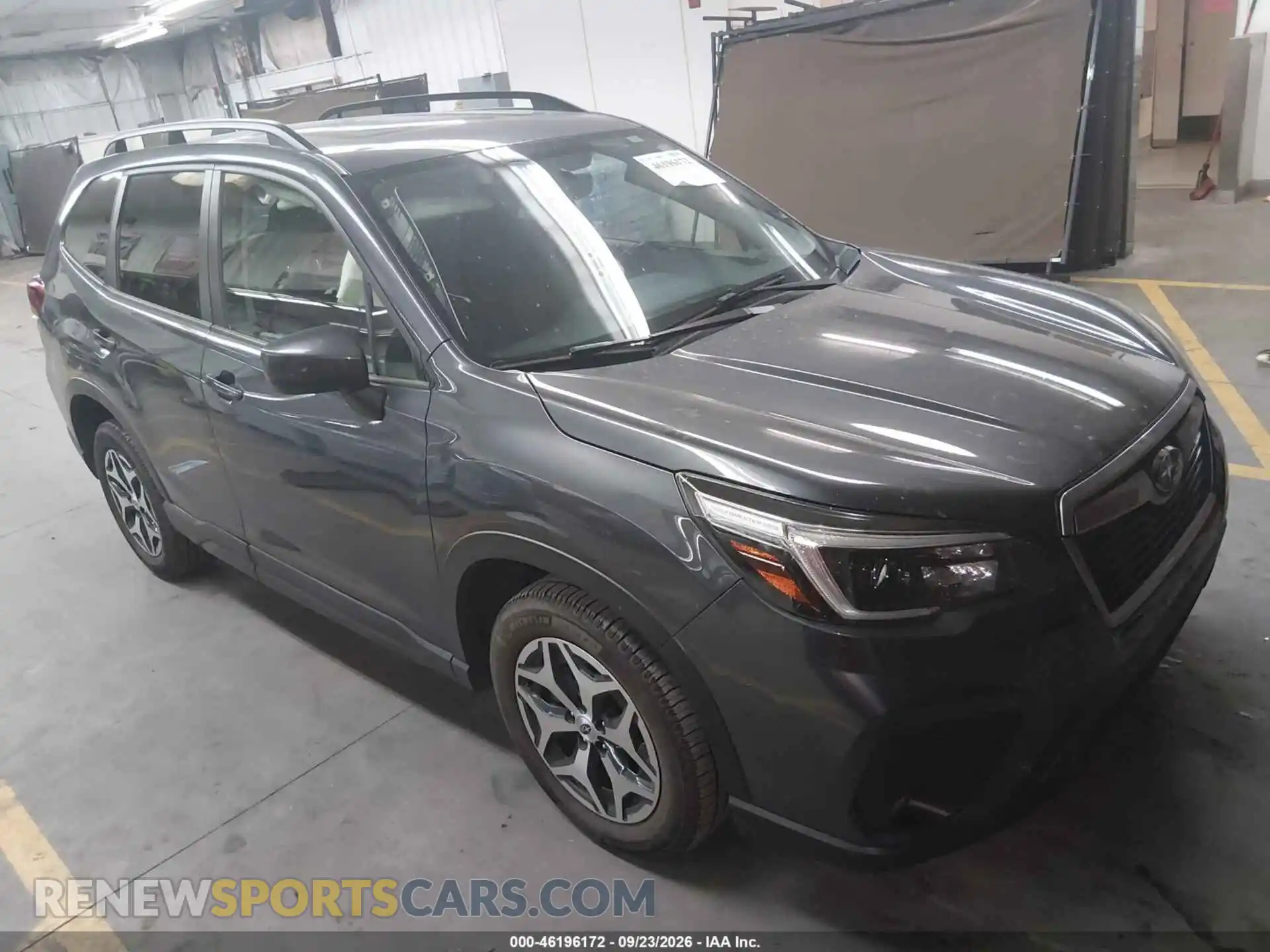 1 Photograph of a damaged car JF2SKAJC4MH477976 SUBARU FORESTER 2021