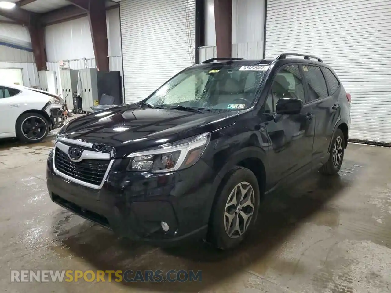 1 Photograph of a damaged car JF2SKAJC5MH427913 SUBARU FORESTER 2021