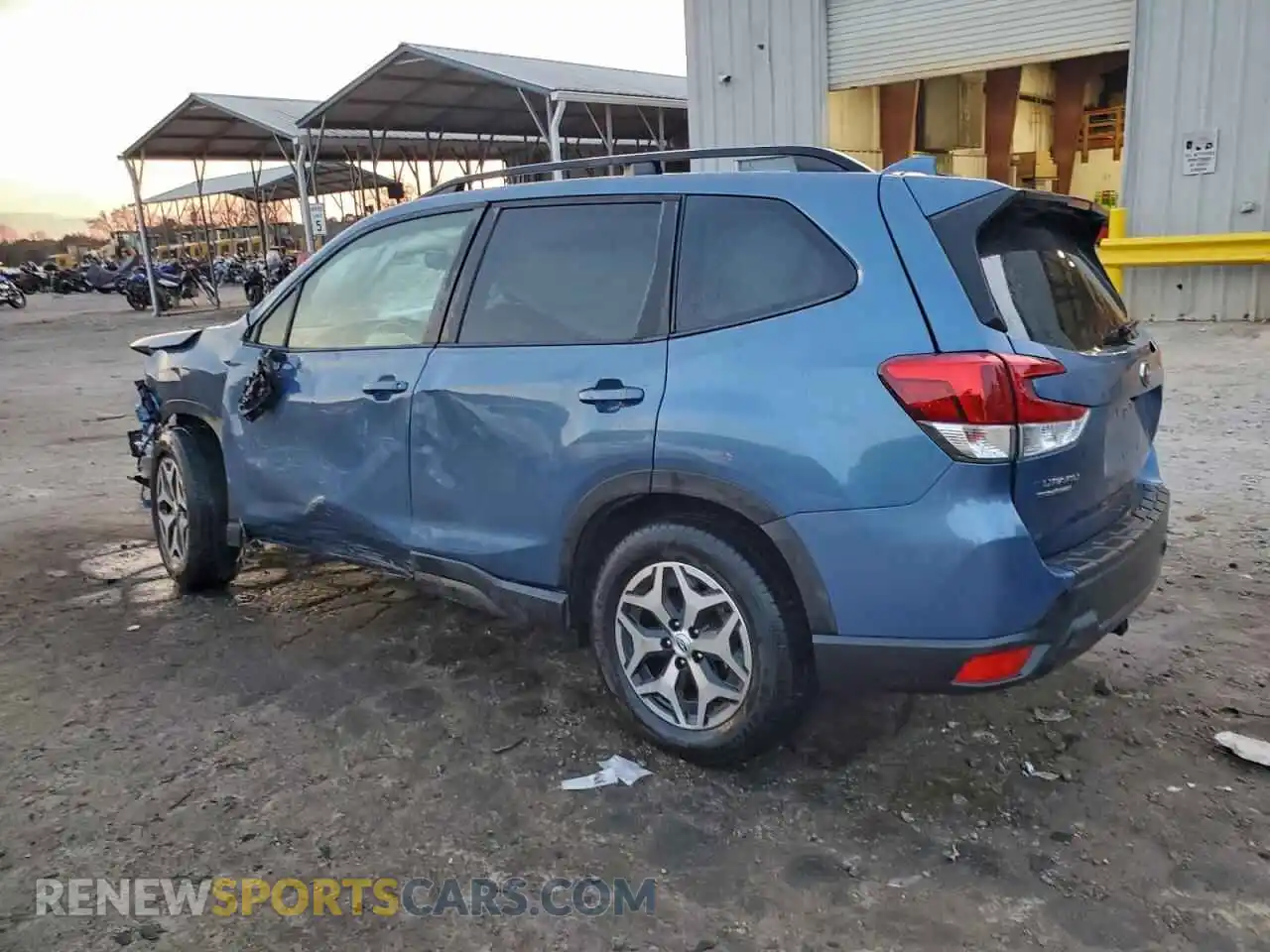 2 Photograph of a damaged car JF2SKAJC5MH437910 SUBARU FORESTER 2021