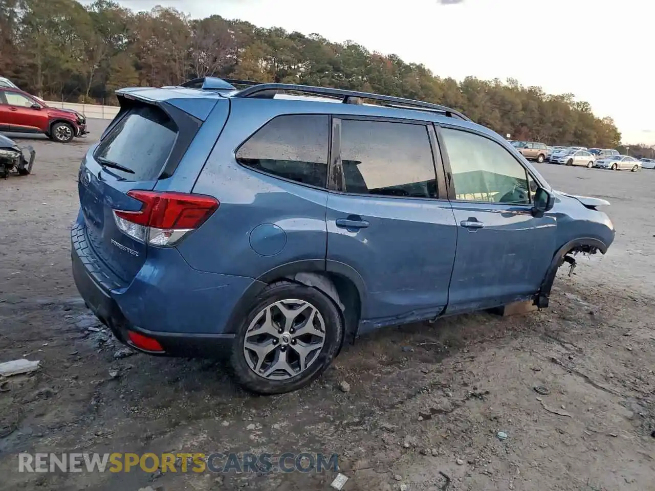 3 Photograph of a damaged car JF2SKAJC5MH437910 SUBARU FORESTER 2021