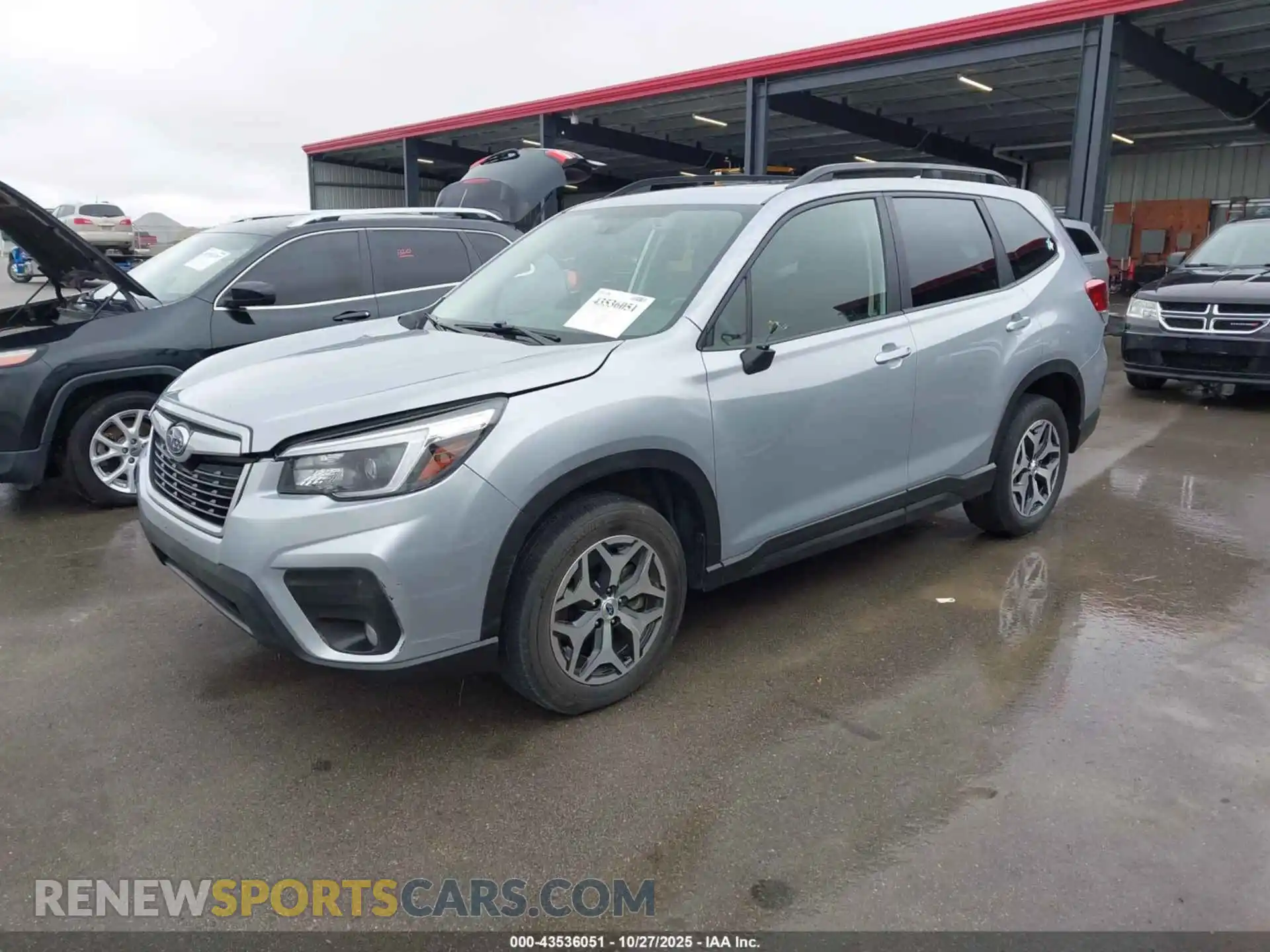 2 Photograph of a damaged car JF2SKAJC5MH469532 SUBARU FORESTER 2021