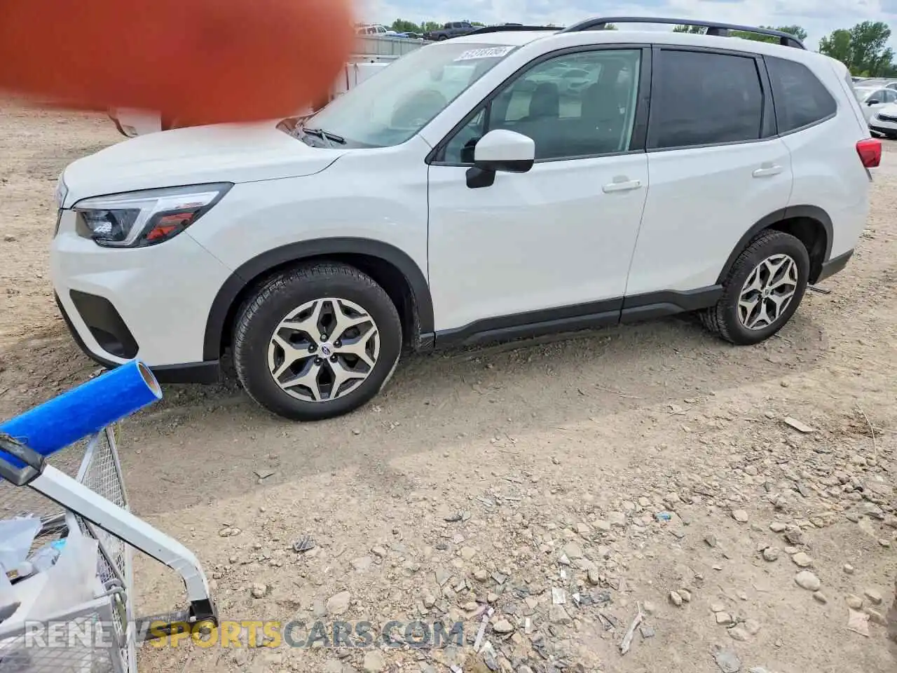 1 Photograph of a damaged car JF2SKAJC5MH506935 SUBARU FORESTER 2021