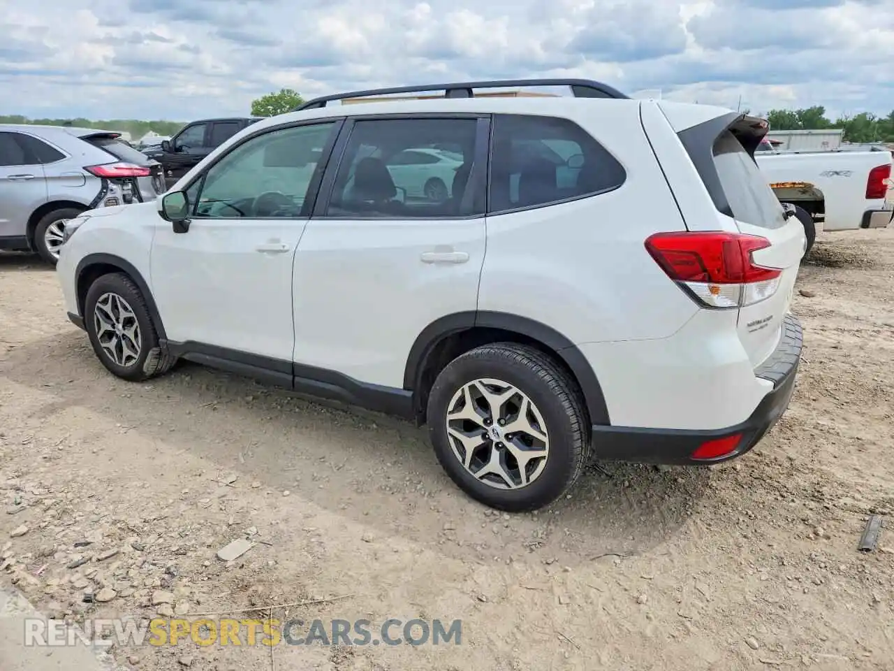 2 Photograph of a damaged car JF2SKAJC5MH506935 SUBARU FORESTER 2021