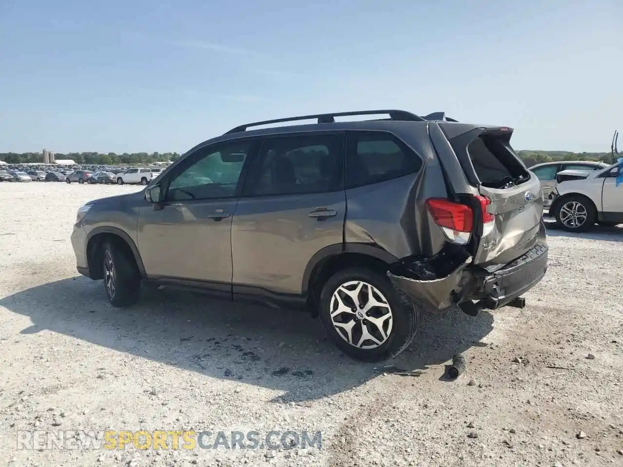 2 Photograph of a damaged car JF2SKAJC5MH527171 SUBARU FORESTER 2021