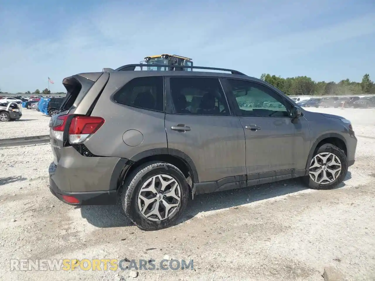 3 Photograph of a damaged car JF2SKAJC5MH527171 SUBARU FORESTER 2021