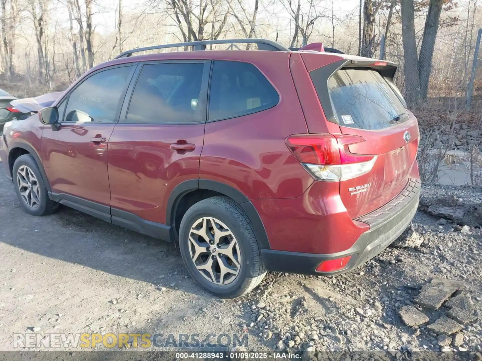 3 Photograph of a damaged car JF2SKAJC5MH530619 SUBARU FORESTER 2021