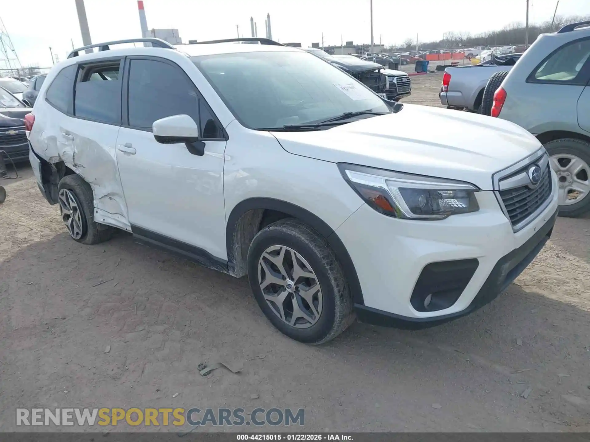 1 fotografías del automóvil dañado JF2SKAJC6MH424907 SUBARU FORESTER 2021
