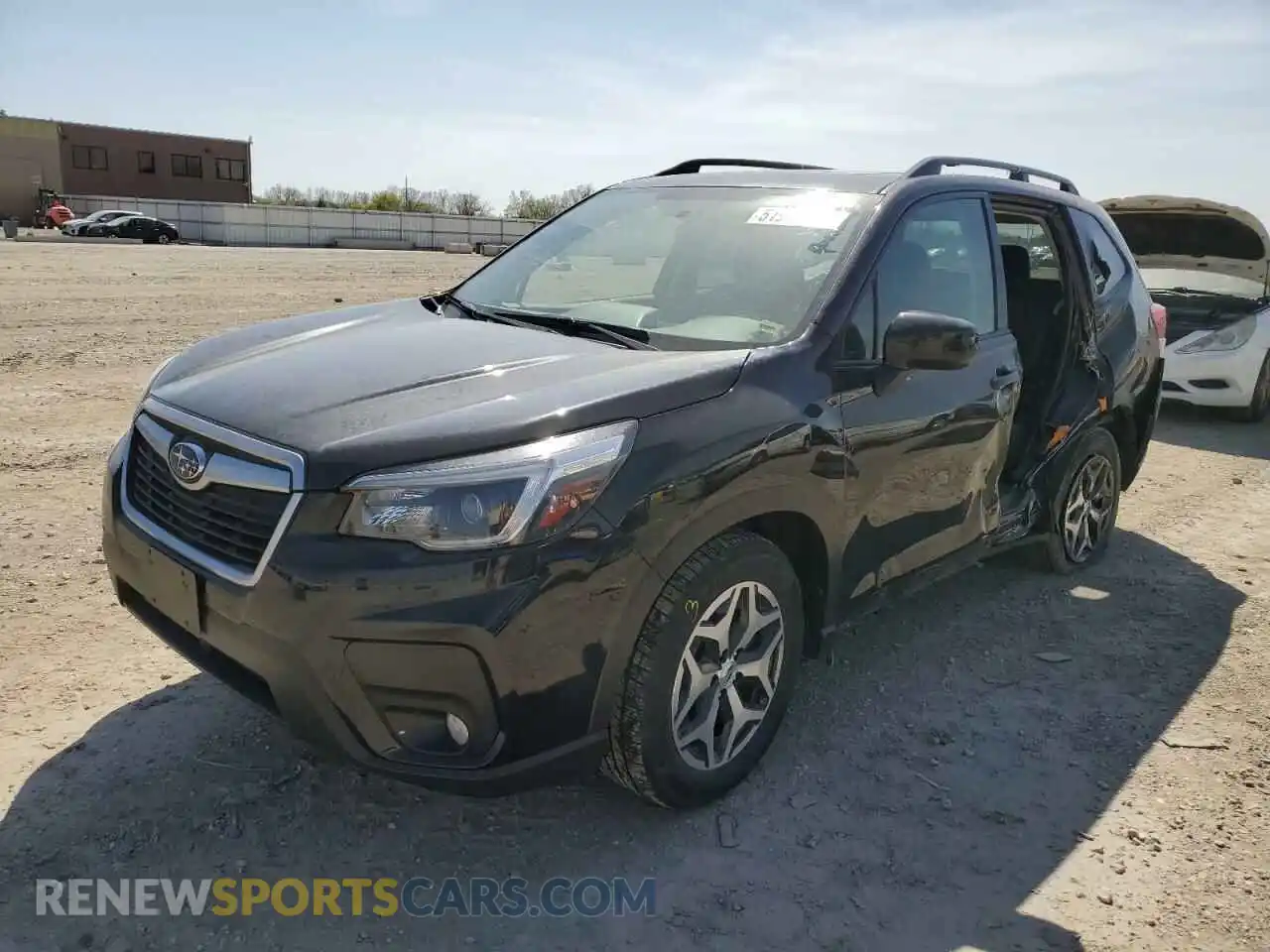 1 Photograph of a damaged car JF2SKAJC6MH461908 SUBARU FORESTER 2021