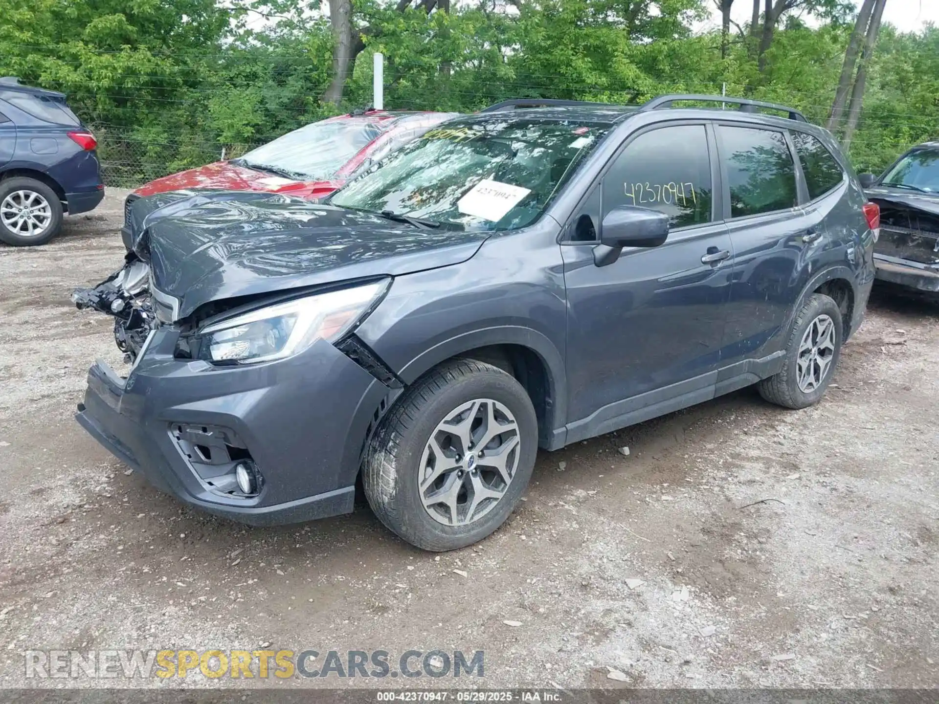 2 Photograph of a damaged car JF2SKAJC6MH469541 SUBARU FORESTER 2021