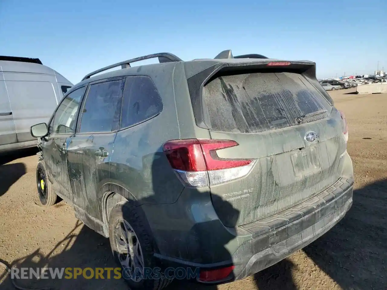 2 Photograph of a damaged car JF2SKAJC6MH514820 SUBARU FORESTER 2021