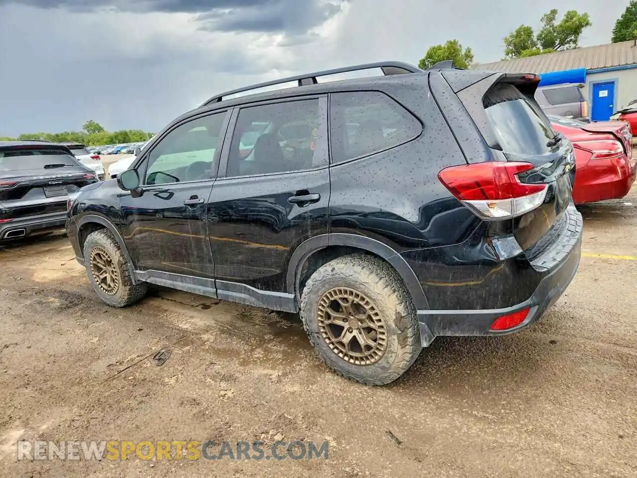 2 Photograph of a damaged car JF2SKAJC6MH527177 SUBARU FORESTER 2021