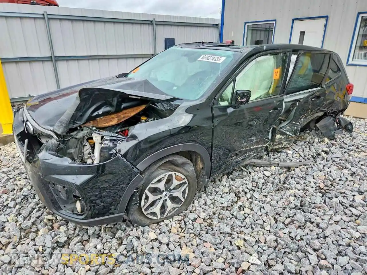 1 Фотография поврежденного автомобиля JF2SKAJC6MH535652 SUBARU FORESTER 2021