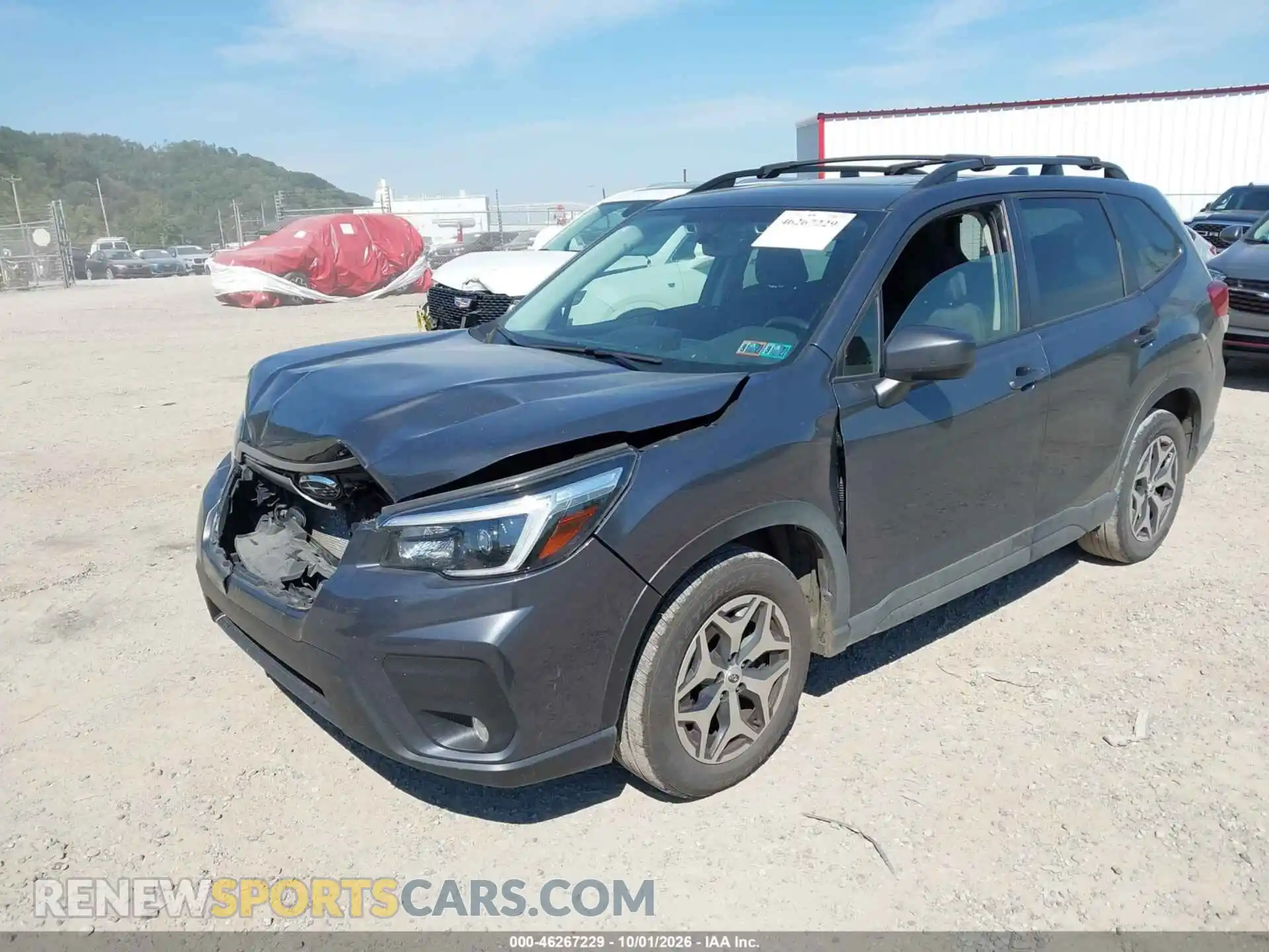 2 Photograph of a damaged car JF2SKAJC6MH552998 SUBARU FORESTER 2021