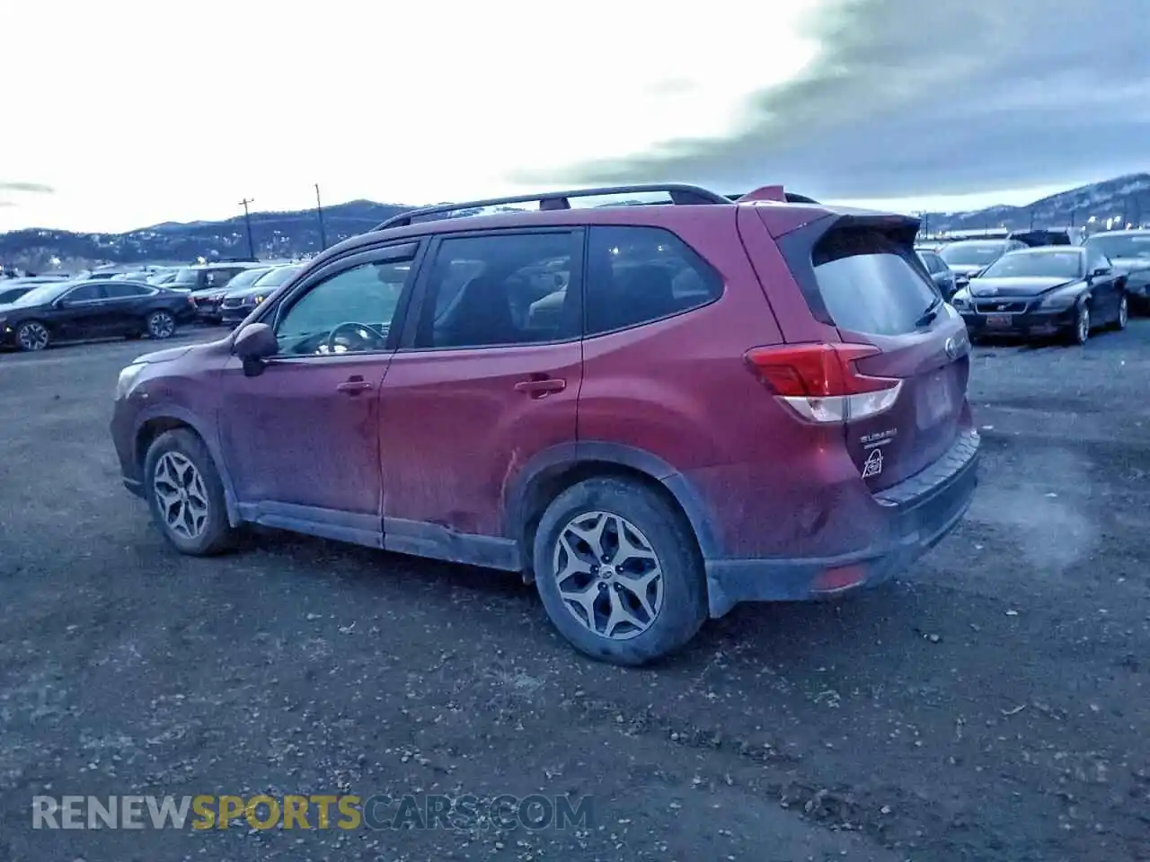 2 Photograph of a damaged car JF2SKAJC6MH582180 SUBARU FORESTER 2021