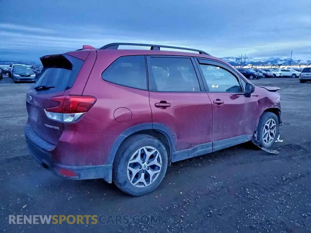 3 Photograph of a damaged car JF2SKAJC6MH582180 SUBARU FORESTER 2021