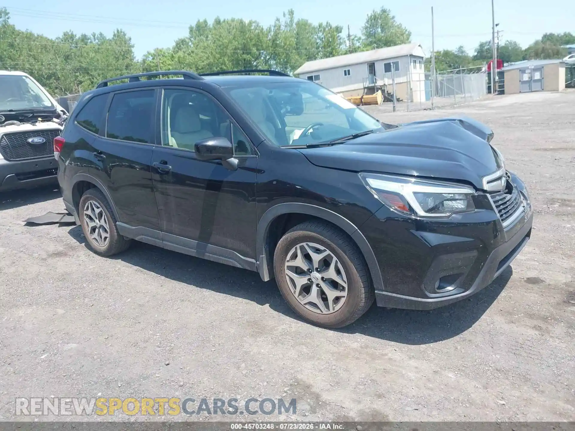 1 Photograph of a damaged car JF2SKAJC7MH465725 SUBARU FORESTER 2021