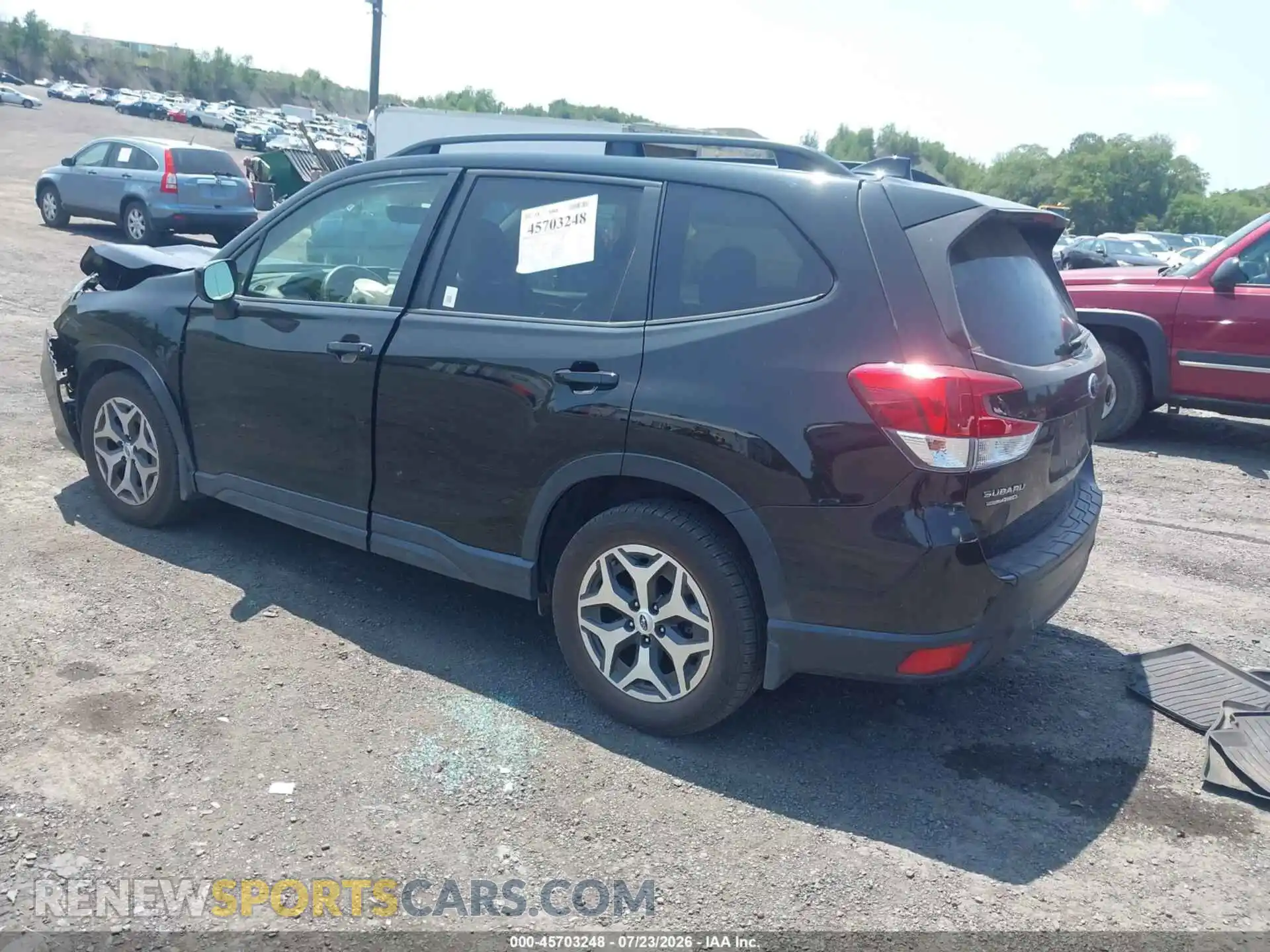 3 Photograph of a damaged car JF2SKAJC7MH465725 SUBARU FORESTER 2021