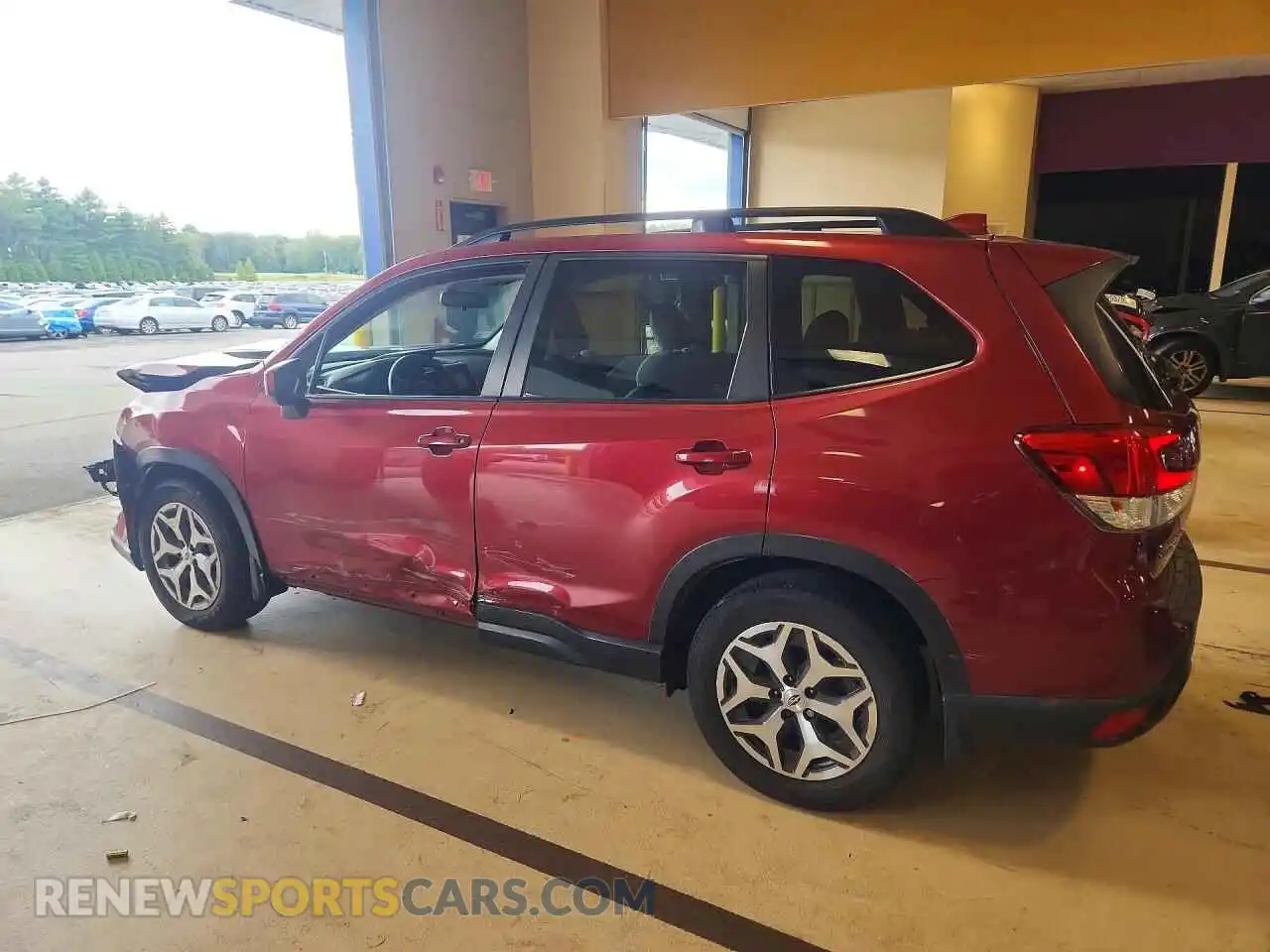 2 Photograph of a damaged car JF2SKAJC7MH521212 SUBARU FORESTER 2021