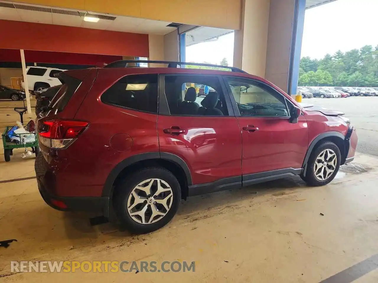 3 Photograph of a damaged car JF2SKAJC7MH521212 SUBARU FORESTER 2021