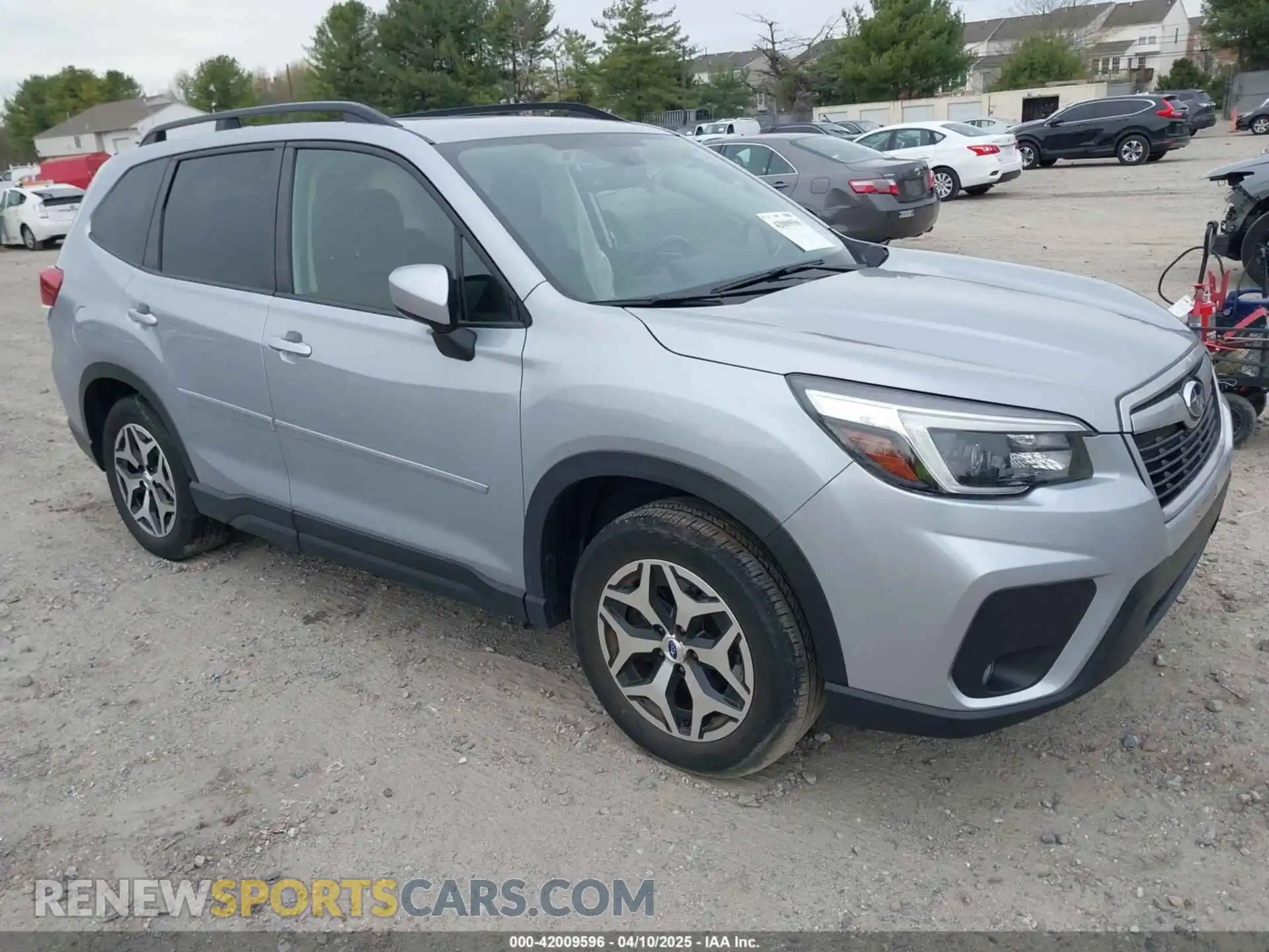1 Photograph of a damaged car JF2SKAJC7MH576811 SUBARU FORESTER 2021