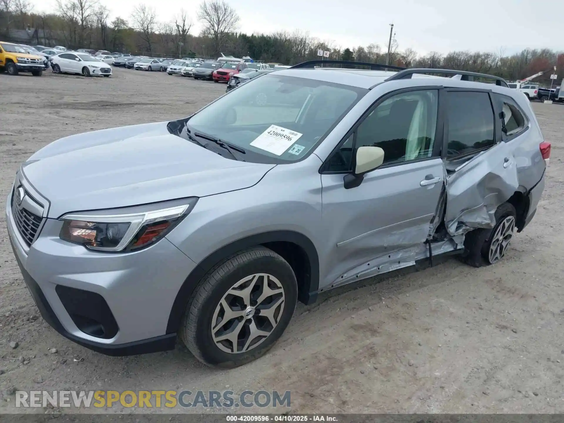 2 Photograph of a damaged car JF2SKAJC7MH576811 SUBARU FORESTER 2021